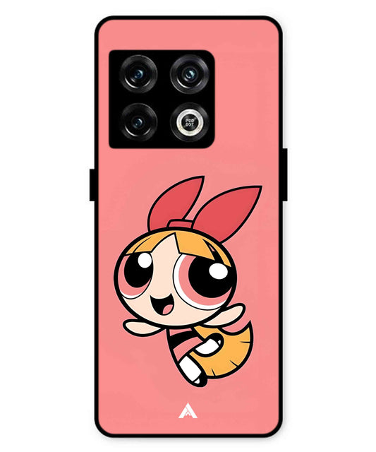 Powerpuff Girls Blossom Metal Back Cover Phone Case for Oneplus 10 Pro