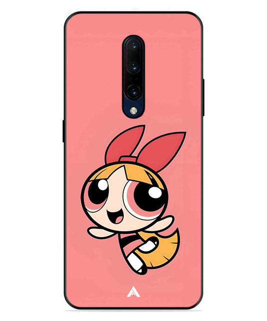 Powerpuff Girls Blossom Metal Back Cover Phone Case for Oneplus 7 Pro