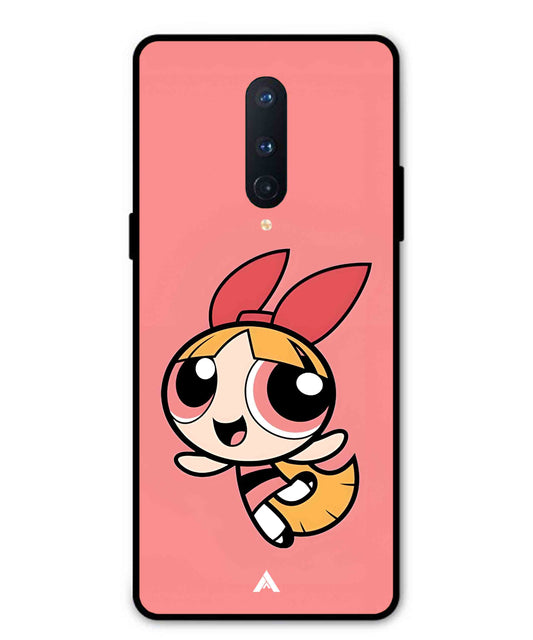 Powerpuff Girls Blossom Metal Back Cover Phone Case for Oneplus 8