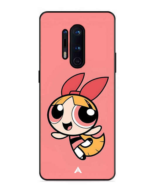 Powerpuff Girls Blossom Metal Back Cover Phone Case for Oneplus 8 Pro