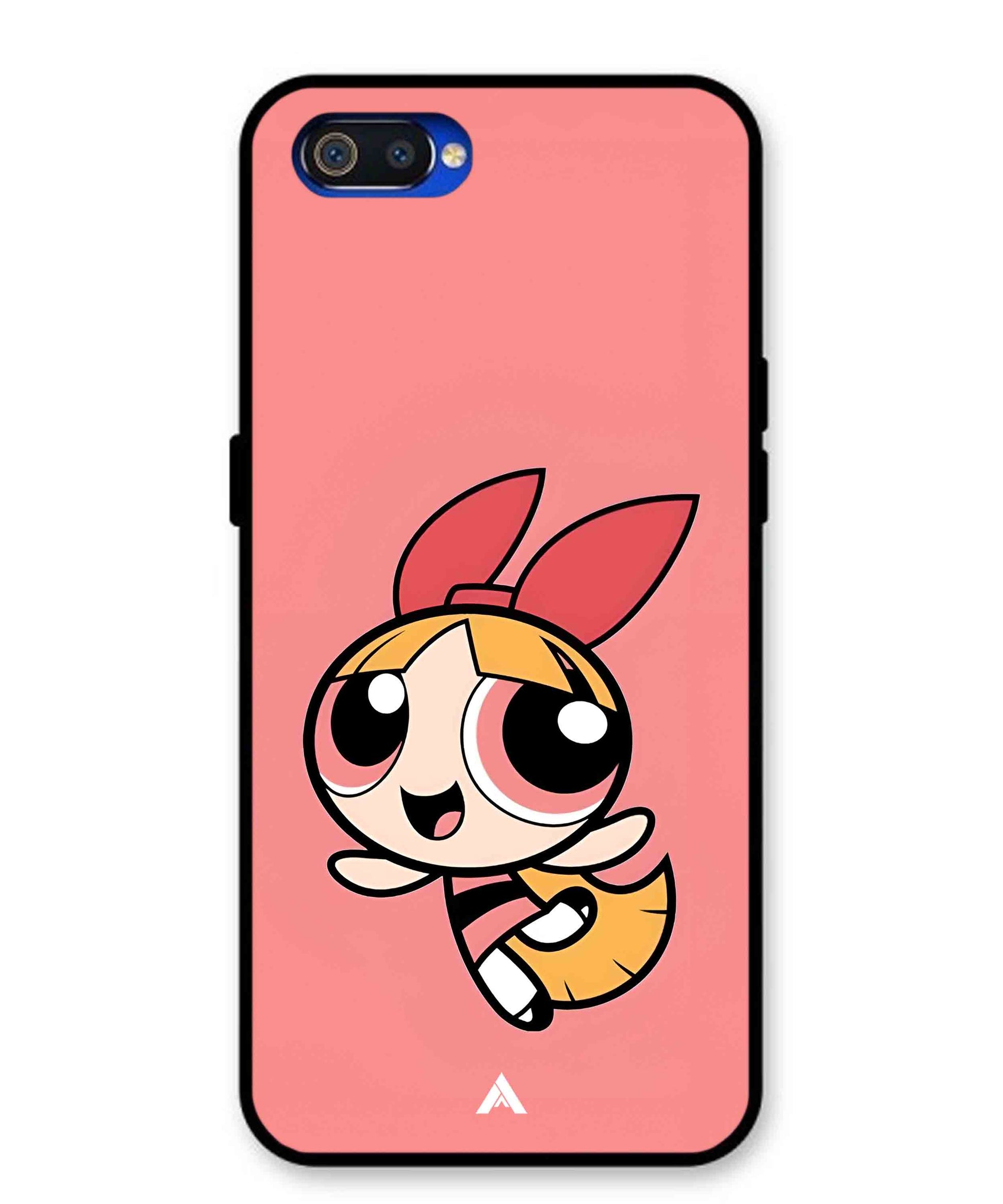 Powerpuff Girls Blossom Metal Back Cover Phone Case for Oppo A1K