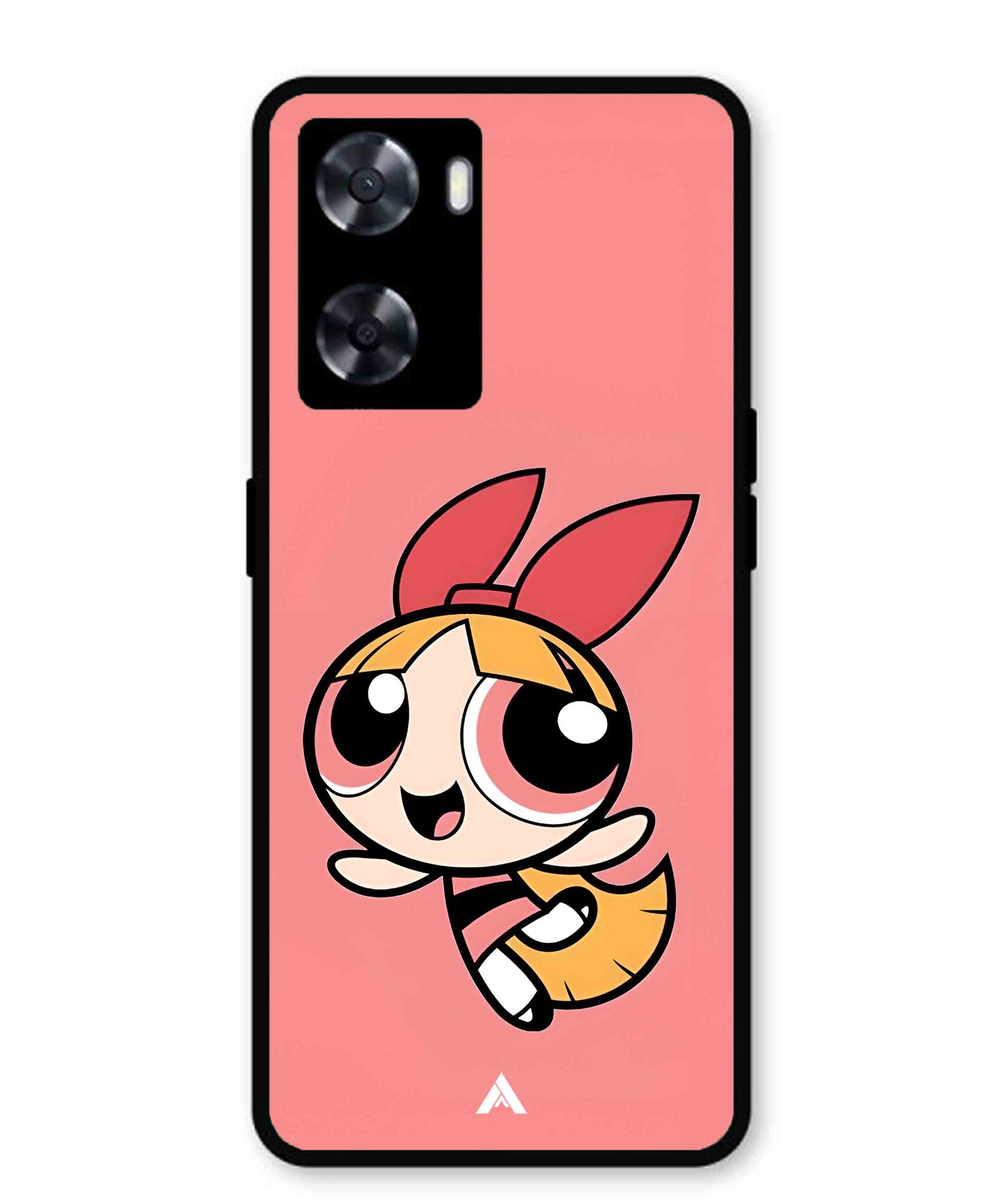 Powerpuff Girls Blossom Metal Back Cover Phone Case for Oppo A57