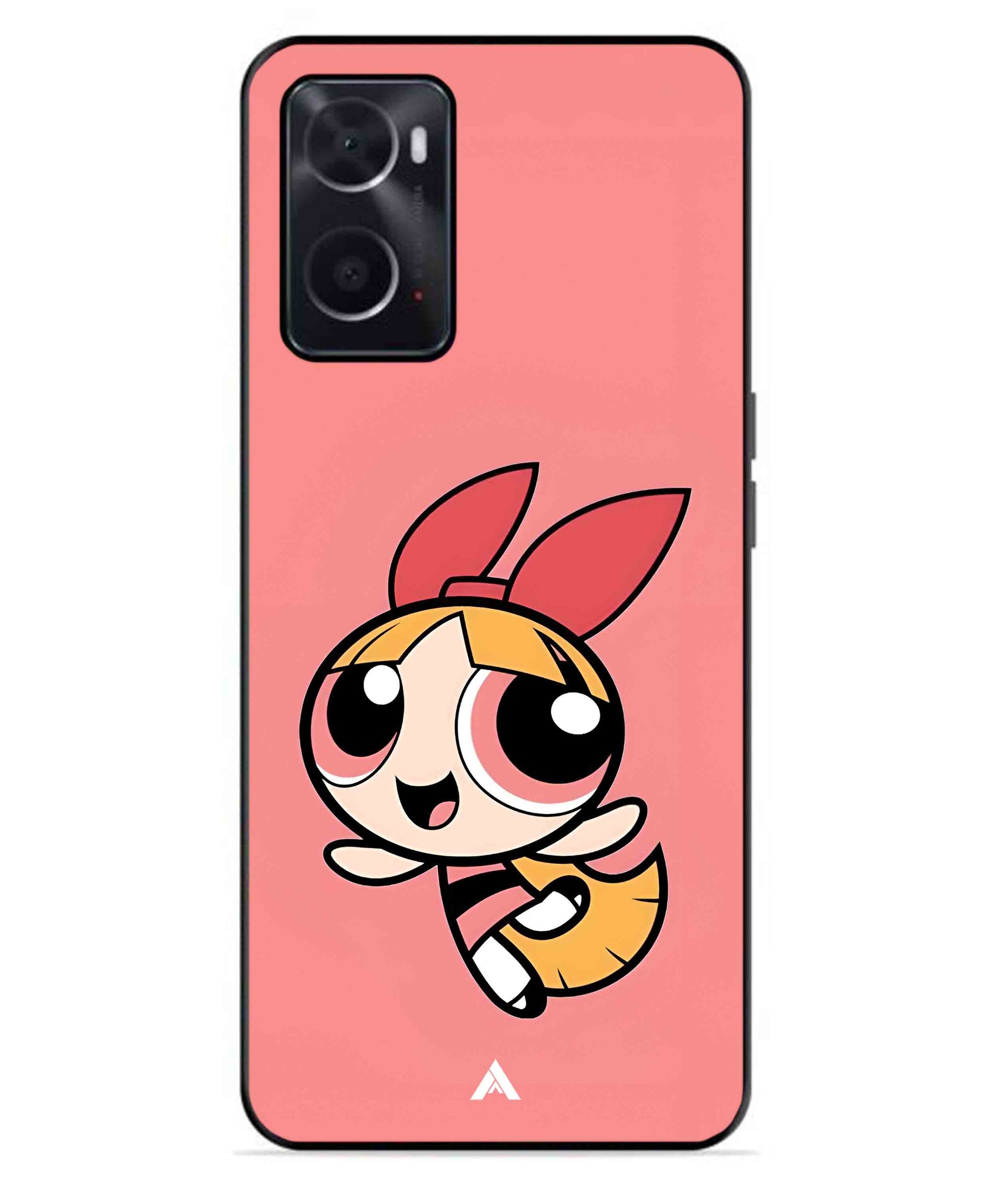 Powerpuff Girls Blossom Metal Back Cover Phone Case for Oppo A76