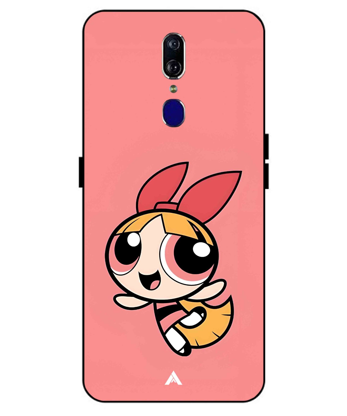 Powerpuff Girls Blossom Metal Back Cover Phone Case for Oppo F11
