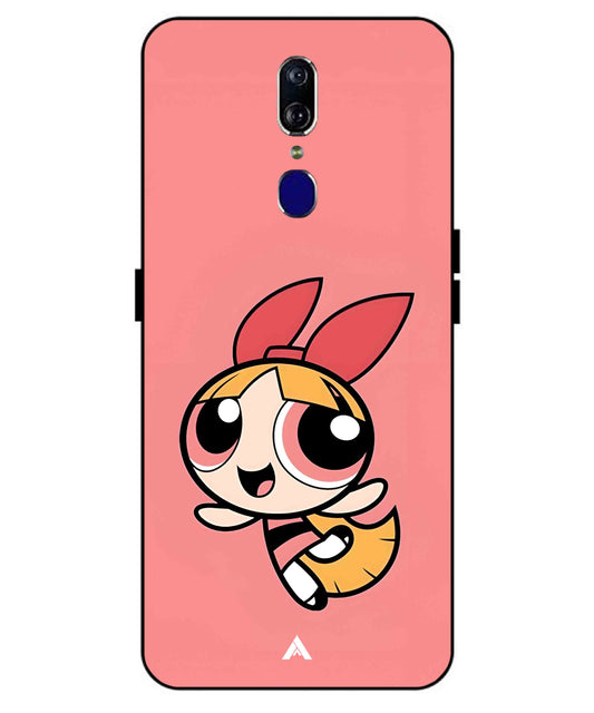 Powerpuff Girls Blossom Metal Back Cover Phone Case for Oppo F11