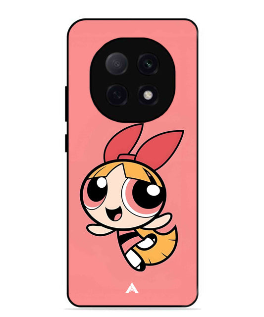 Powerpuff Girls Blossom Metal Back Cover Phone Case for Oppo F29 Pro