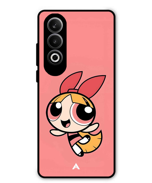 Powerpuff Girls Blossom Metal Back Cover Phone Case for Oppo K12