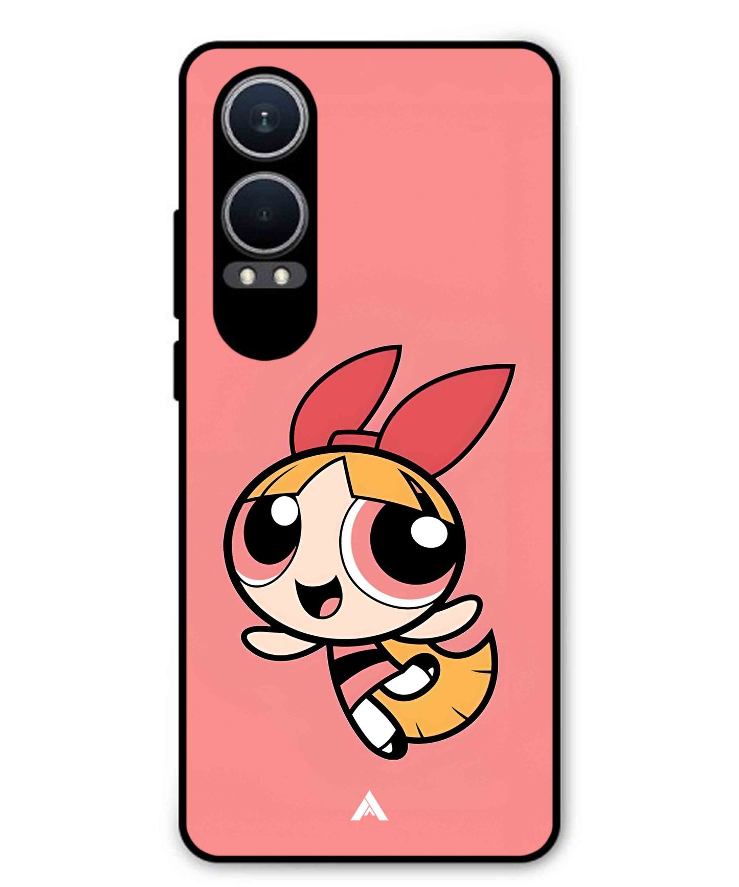 Powerpuff Girls Blossom Metal Back Cover Phone Case for Oppo K12x