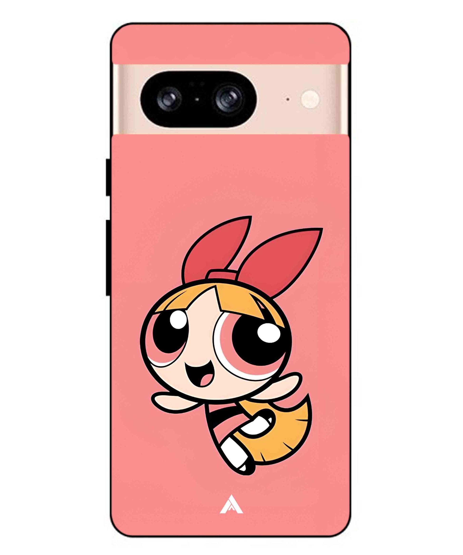 Powerpuff Girls Blossom Metal Back Cover Phone Case for Pixel 8