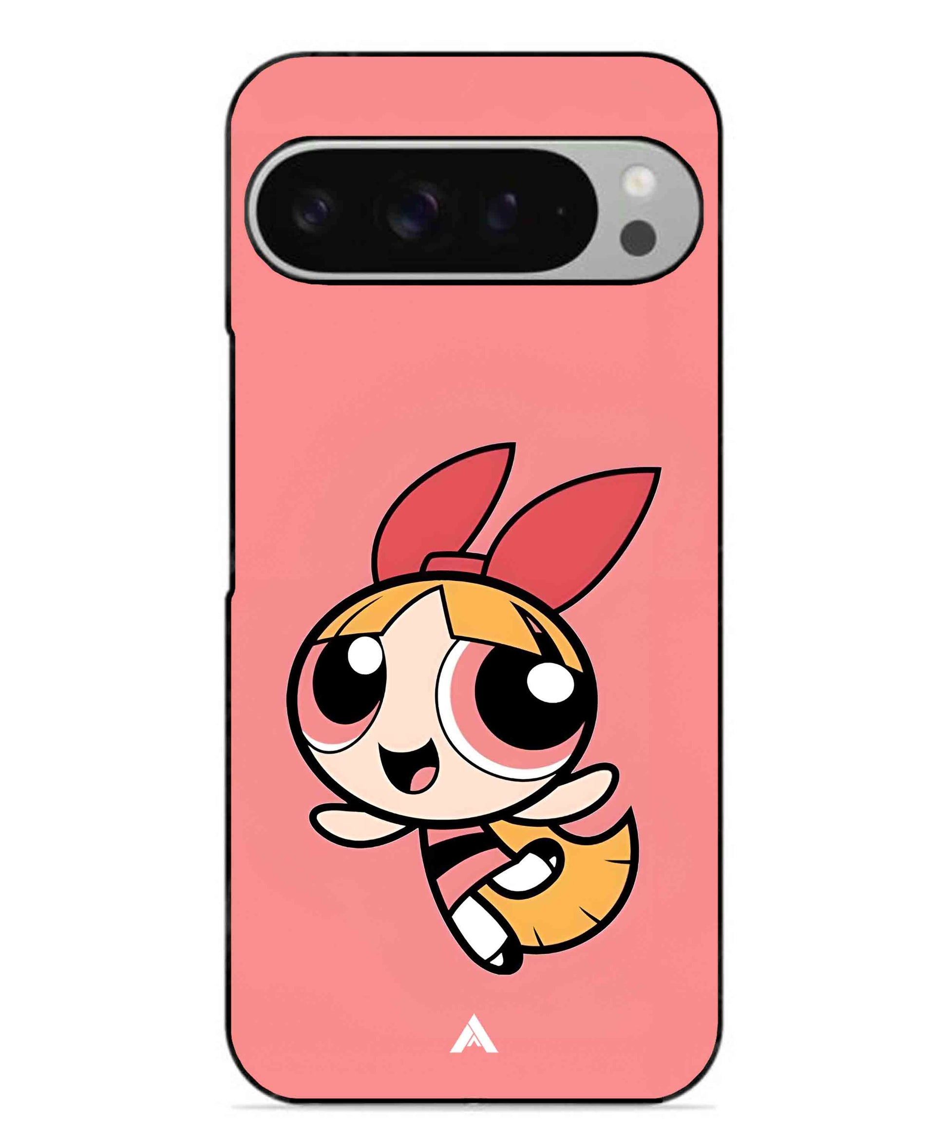 Powerpuff Girls Blossom Metal Back Cover Phone Case for Pixel 9 Pro