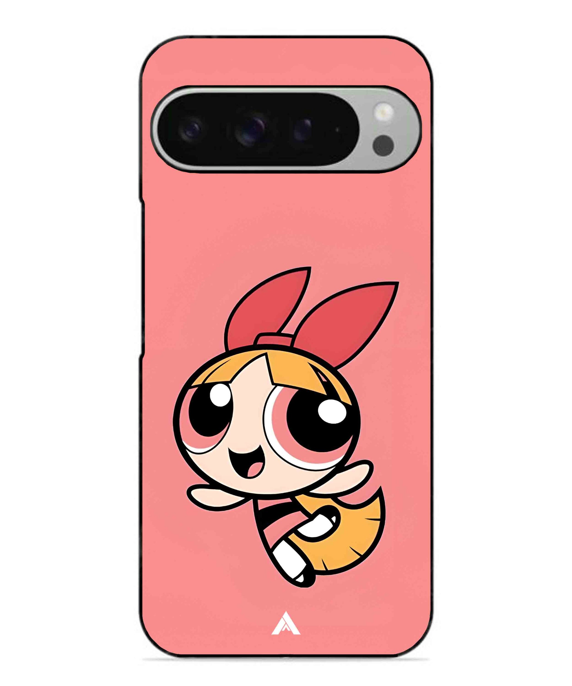 Powerpuff Girls Blossom Metal Back Cover Phone Case for Pixel 9 Pro XL