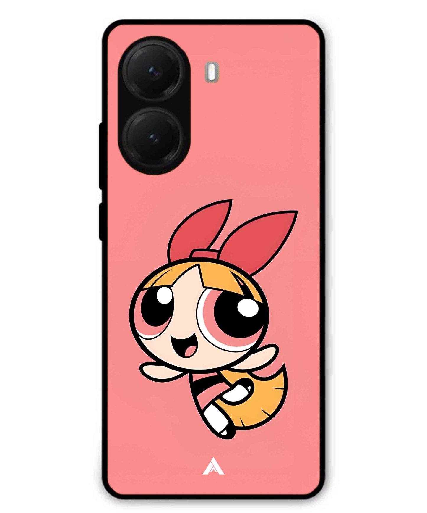 Powerpuff Girls Blossom Metal Back Cover Phone Case for Poco X7 Pro