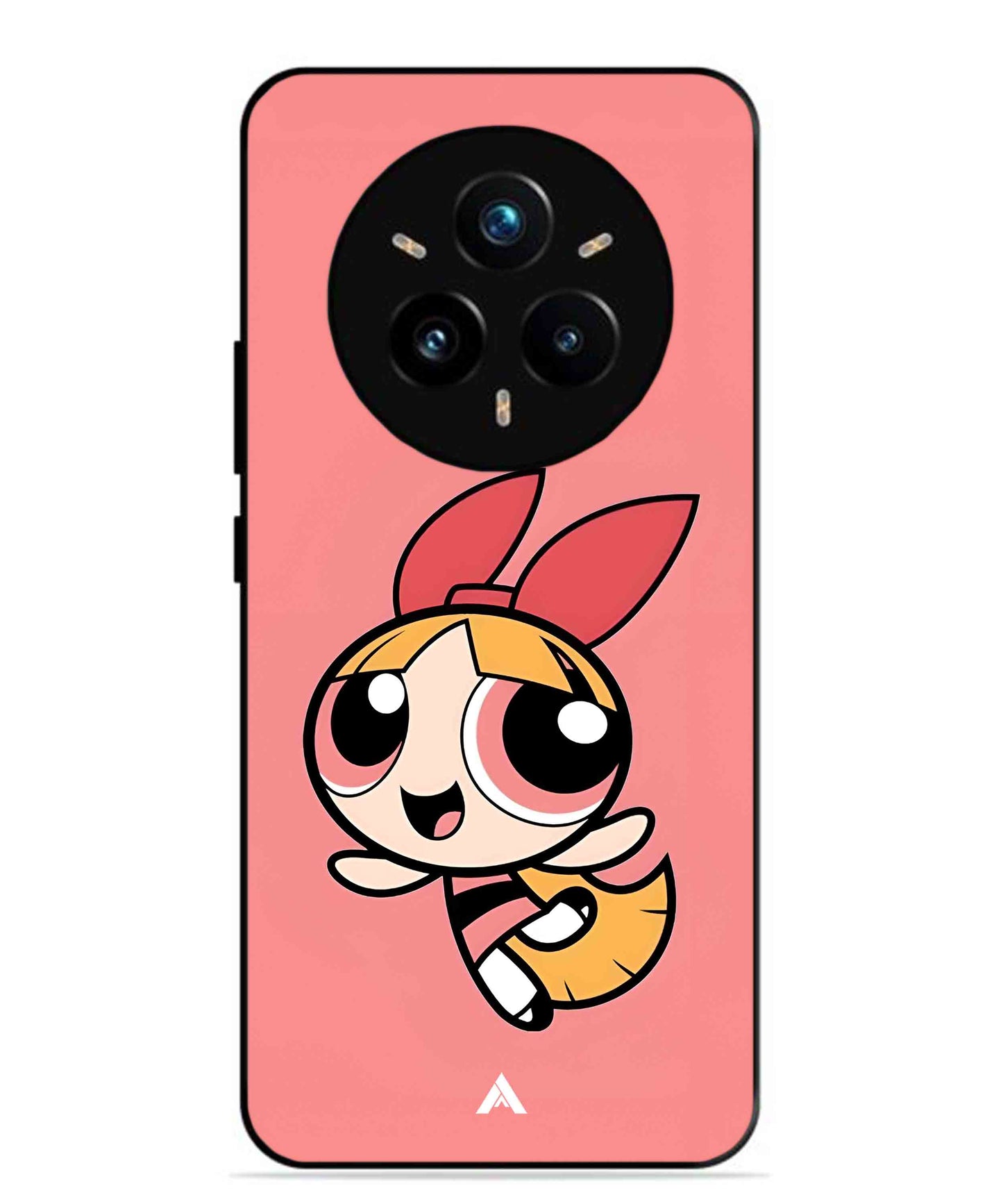 Powerpuff Girls Blossom Metal Back Cover Phone Case for Realme 14 Pro