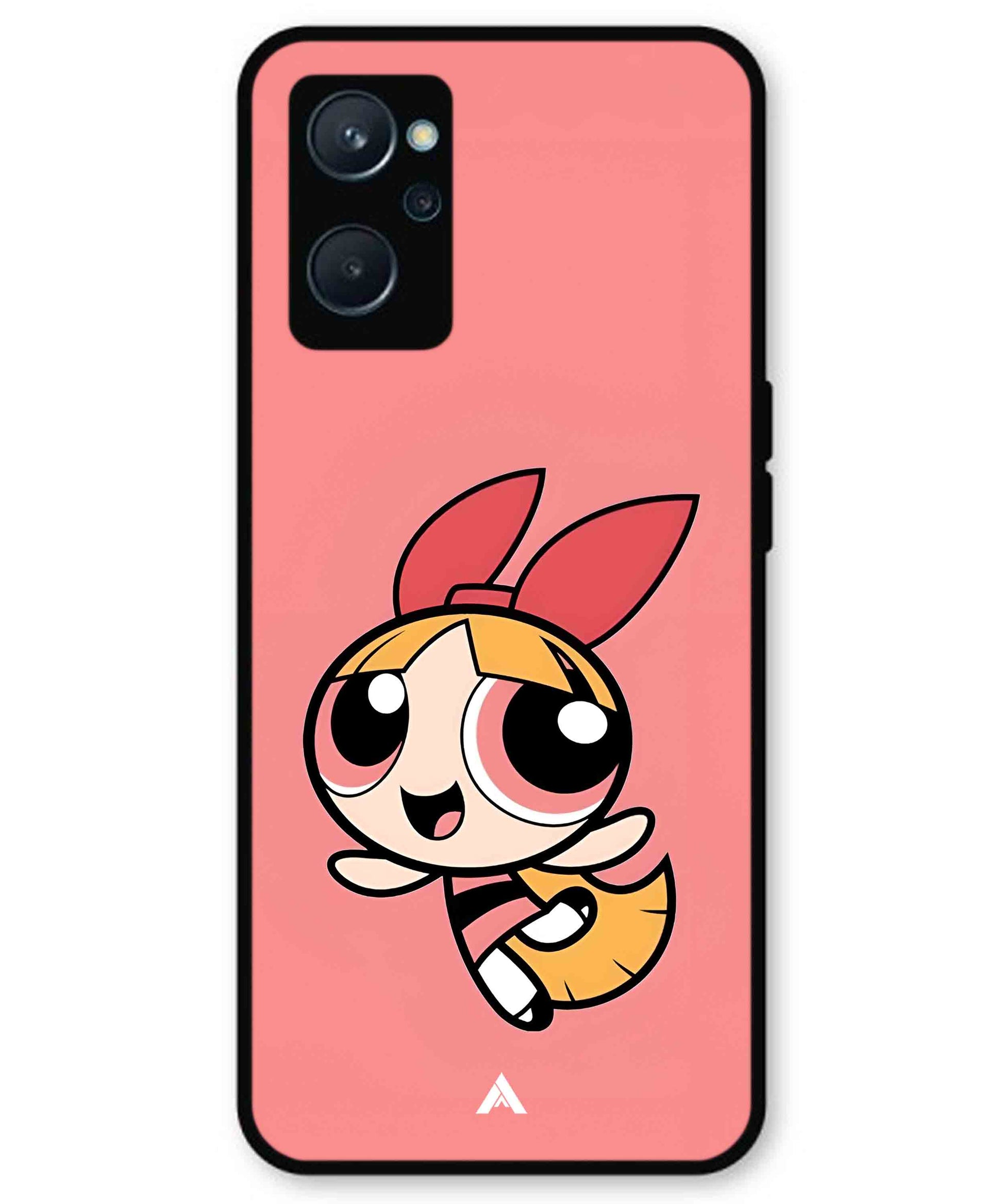 Powerpuff Girls Blossom Metal Back Cover Phone Case for Realme 9i