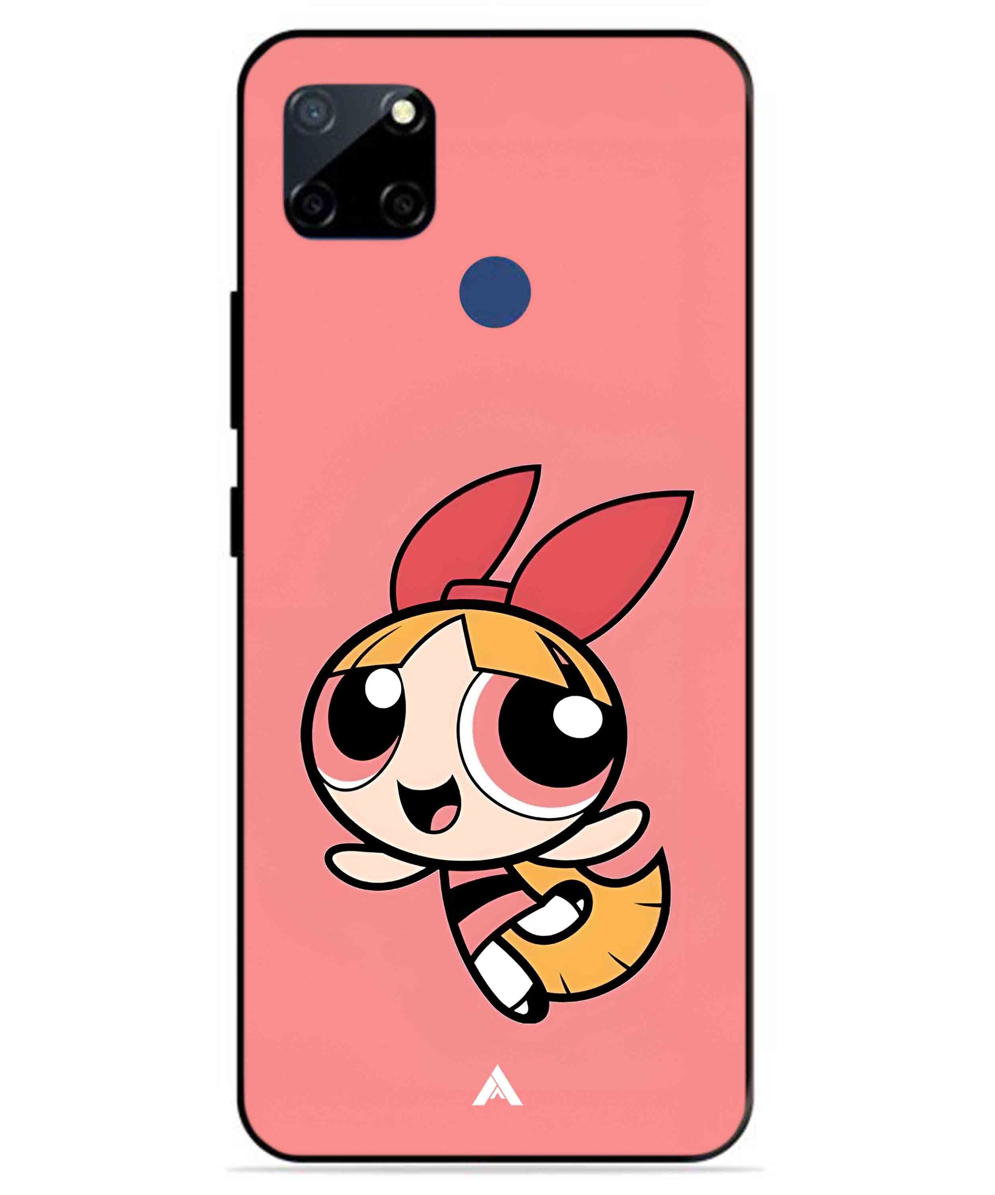 Powerpuff Girls Blossom Metal Back Cover Phone Case for Realme C23