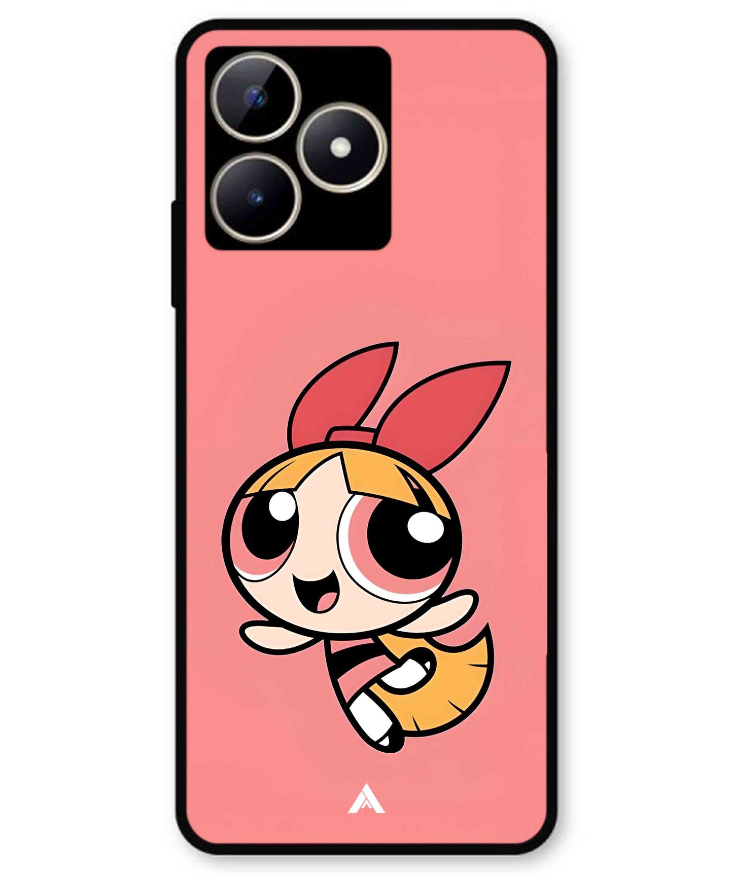 Powerpuff Girls Blossom Metal Back Cover Phone Case for Realme C51