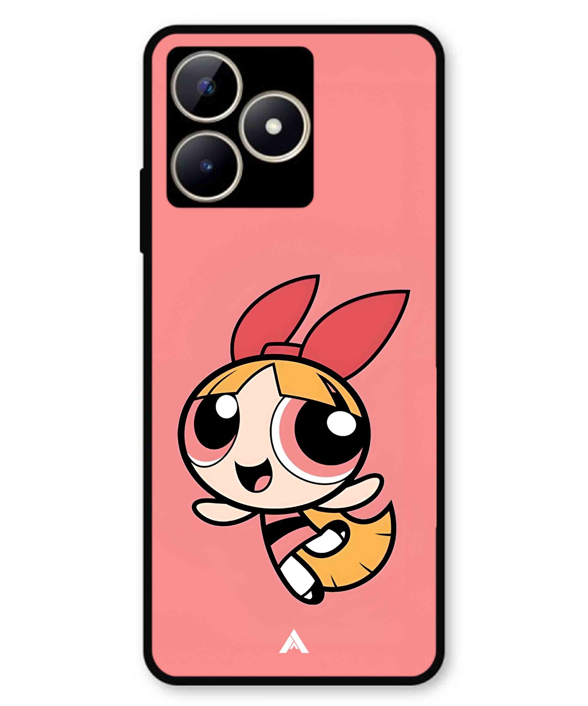 Powerpuff Girls Blossom Metal Back Cover Phone Case for Realme C53
