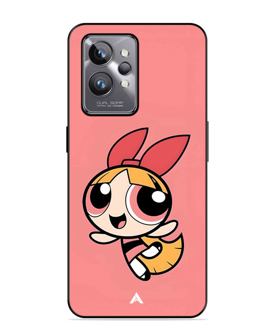 Powerpuff Girls Blossom Metal Back Cover Phone Case for Realme GT 2 Pro
