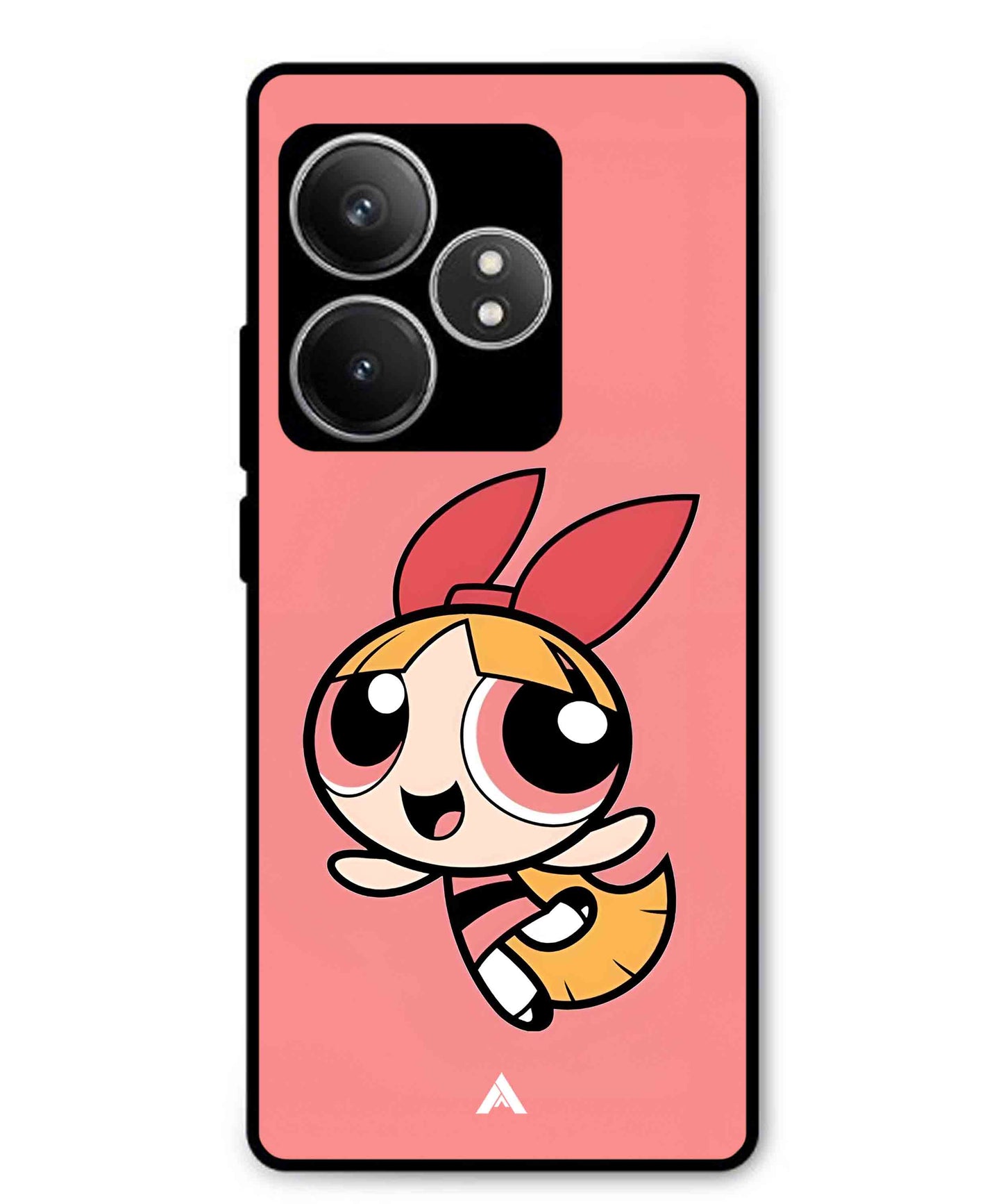 Powerpuff Girls Blossom Metal Back Cover Phone Case for Realme GT 6T