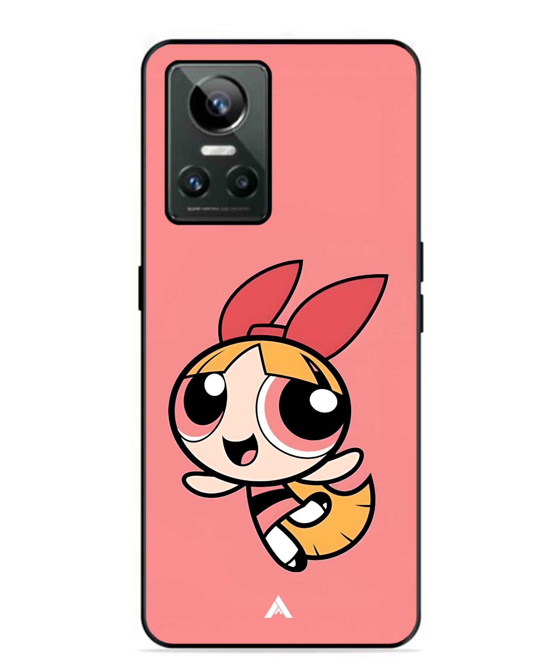 Powerpuff Girls Blossom Metal Back Cover Phone Case for Realme GT Neo 3