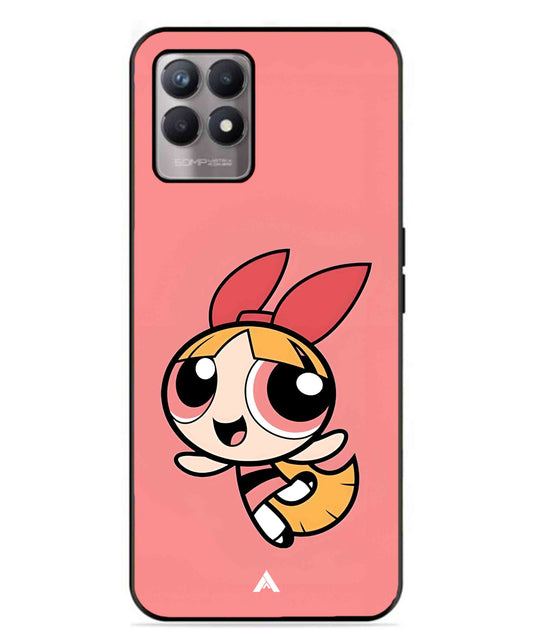 Powerpuff Girls Blossom Metal Back Cover Phone Case for Realme Narzo 50
