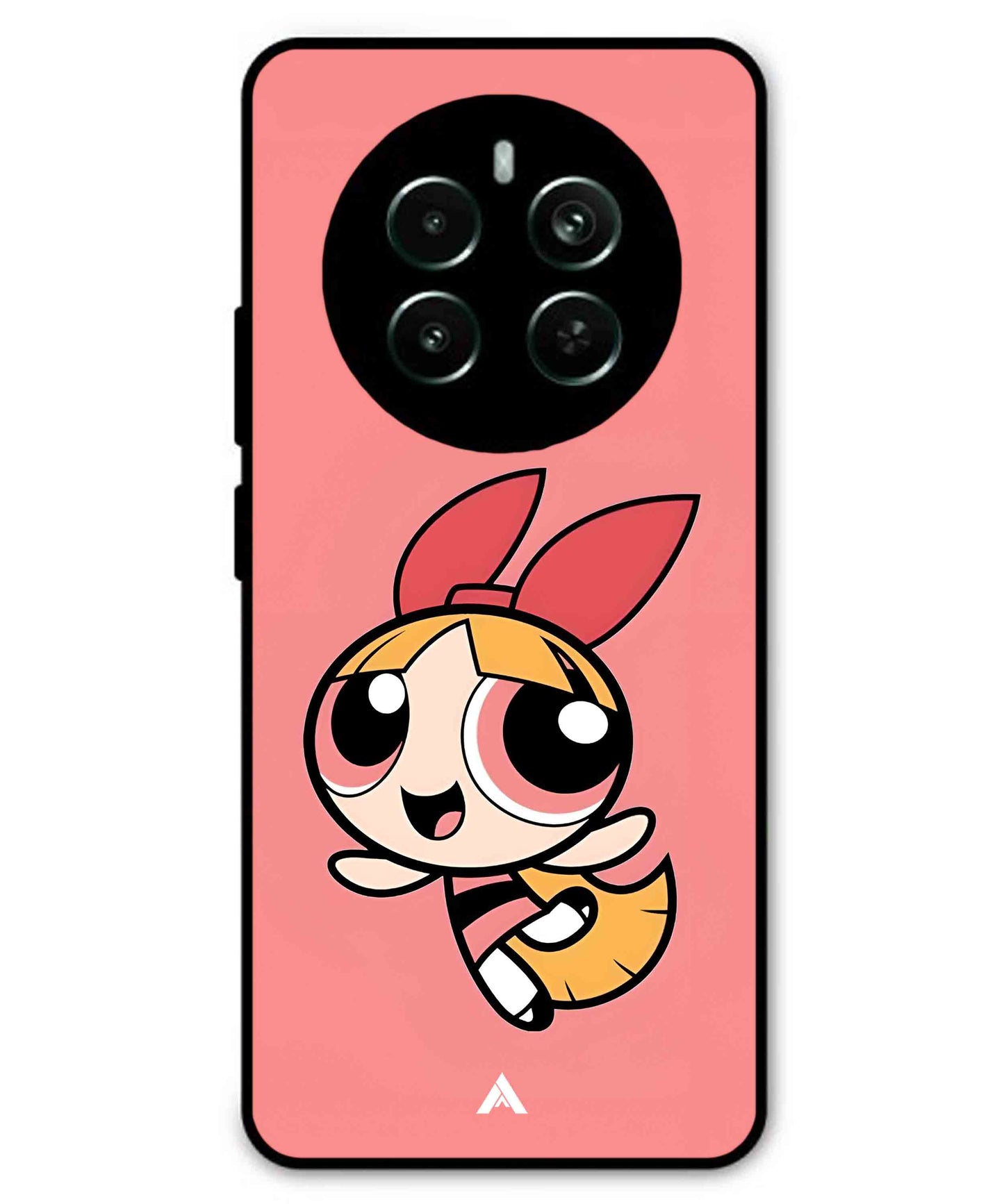 Powerpuff Girls Blossom Metal Back Cover Phone Case for Realme P1