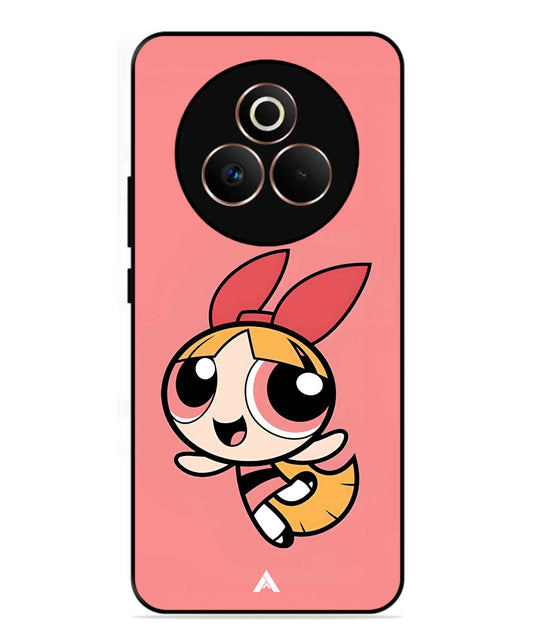Powerpuff Girls Blossom Metal Back Cover Phone Case for Realme P3 Pro