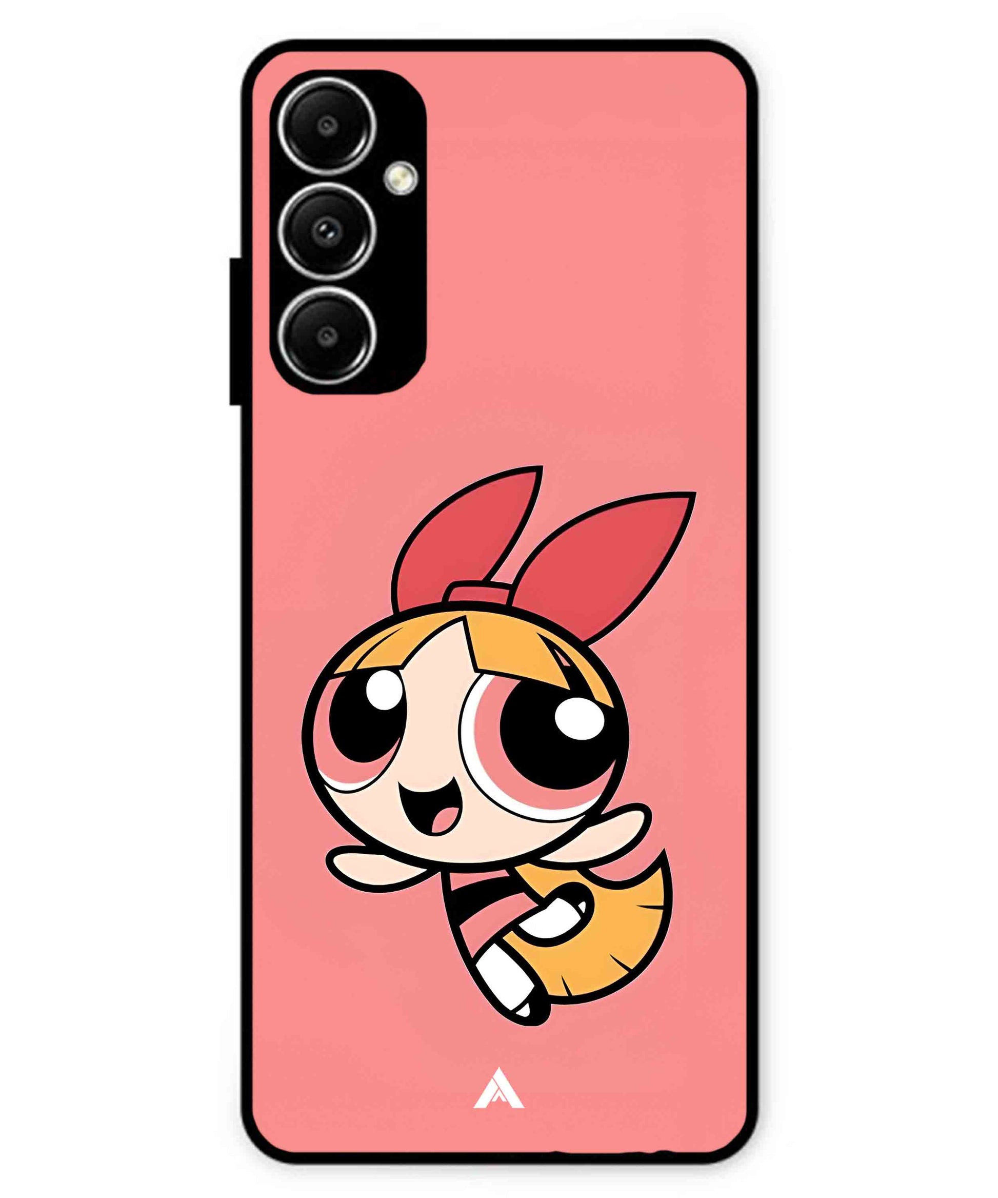 Powerpuff Girls Blossom Metal Back Cover Phone Case for Samsung Galaxy A05s