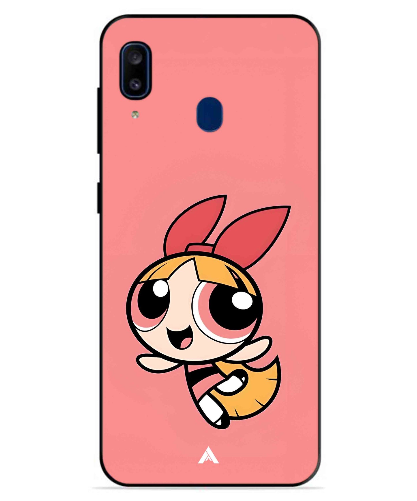 Powerpuff Girls Blossom Metal Back Cover Phone Case for Samsung Galaxy A20