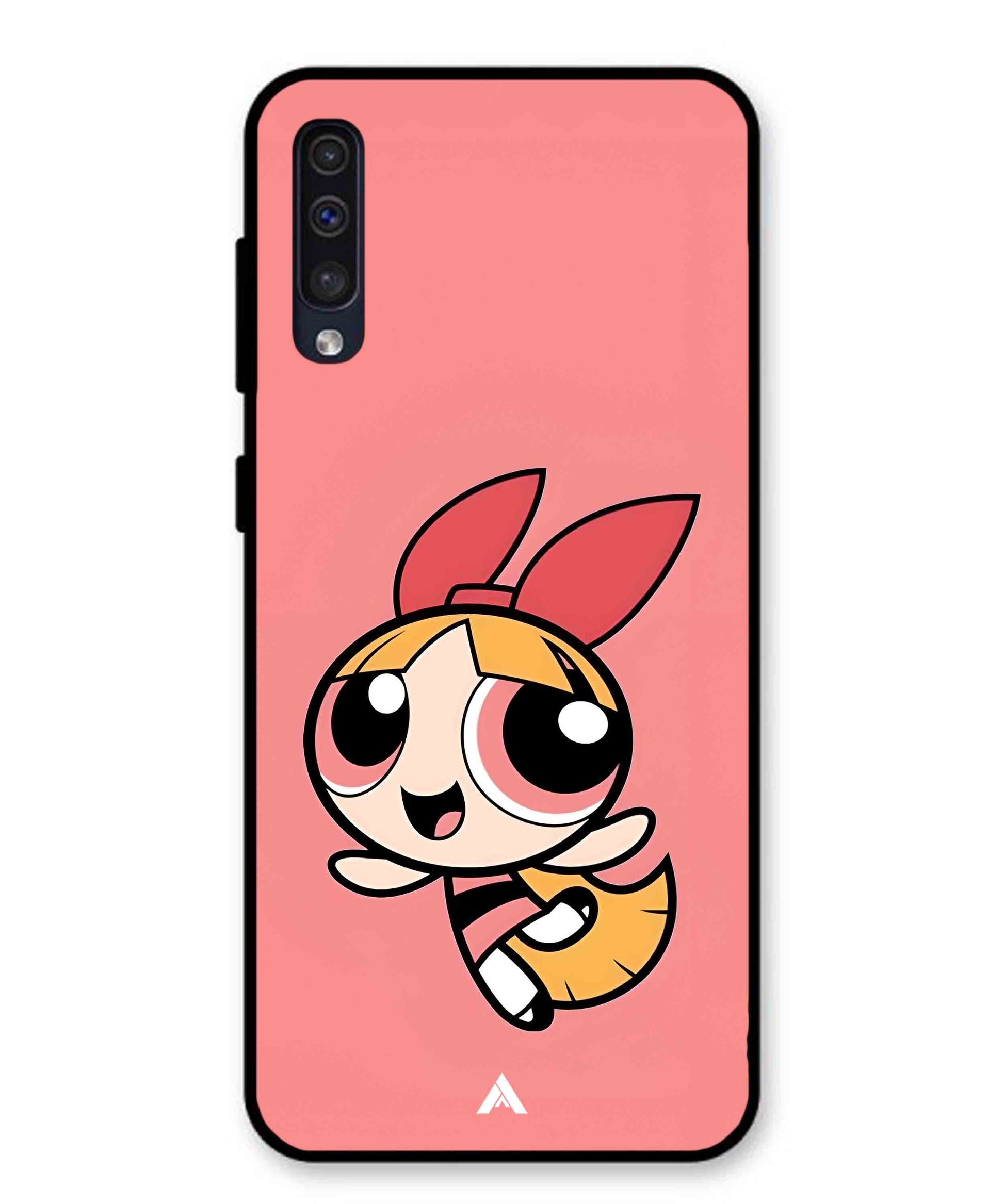 Powerpuff Girls Blossom Metal Back Cover Phone Case for Samsung Galaxy A50