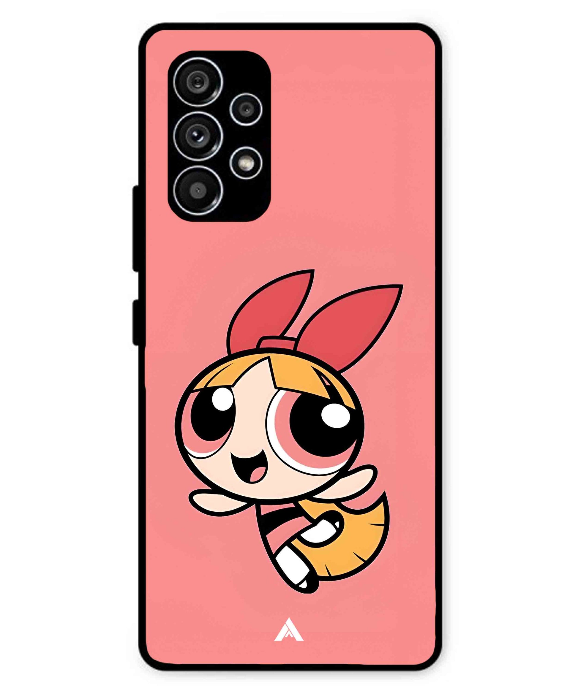 Powerpuff Girls Blossom Metal Back Cover Phone Case for Samsung Galaxy A53