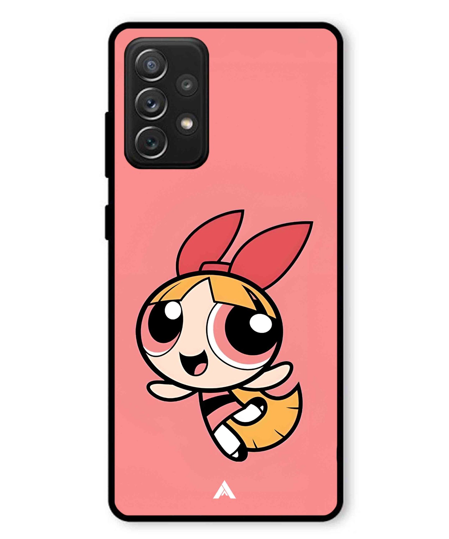Powerpuff Girls Blossom Metal Back Cover Phone Case for Samsung Galaxy A72
