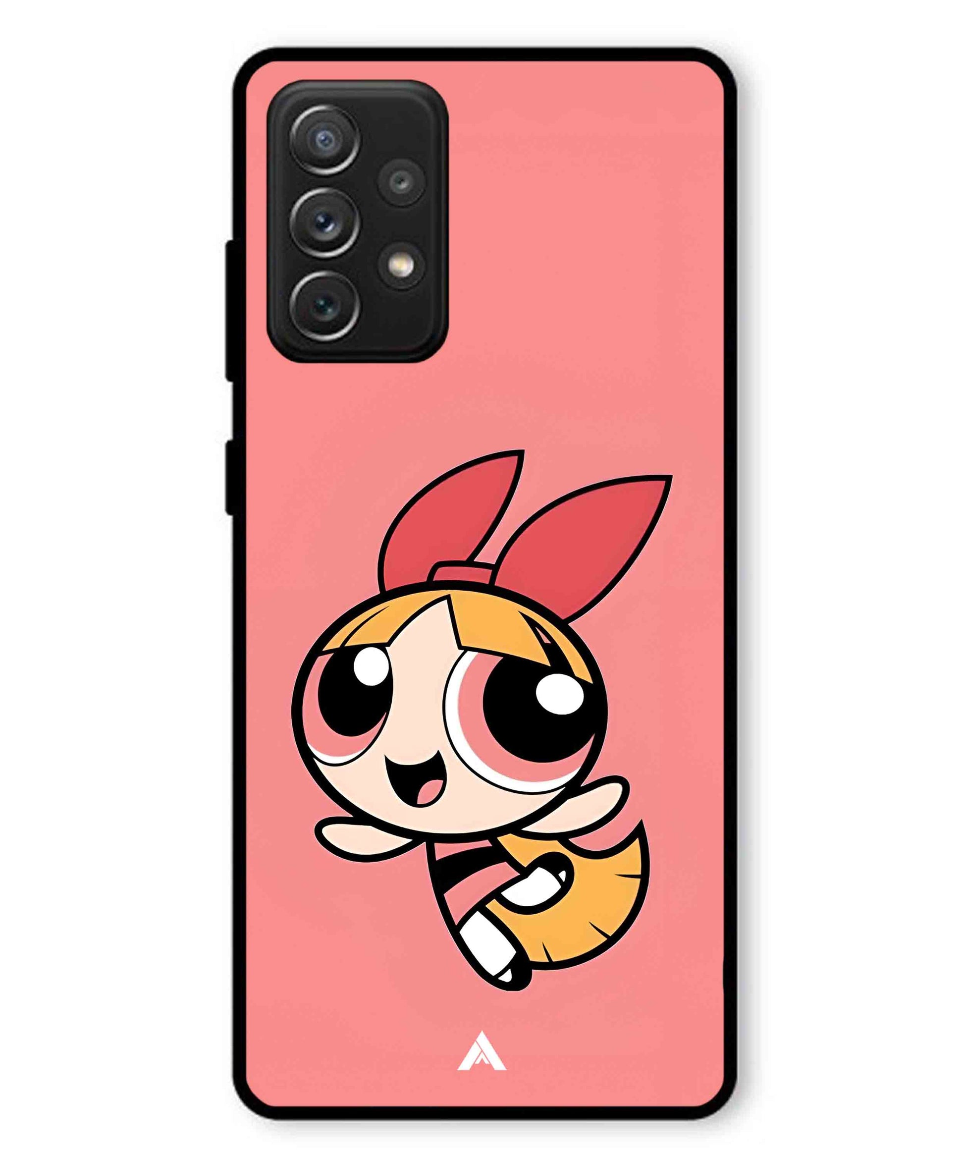 Powerpuff Girls Blossom Metal Back Cover Phone Case for Samsung Galaxy A72
