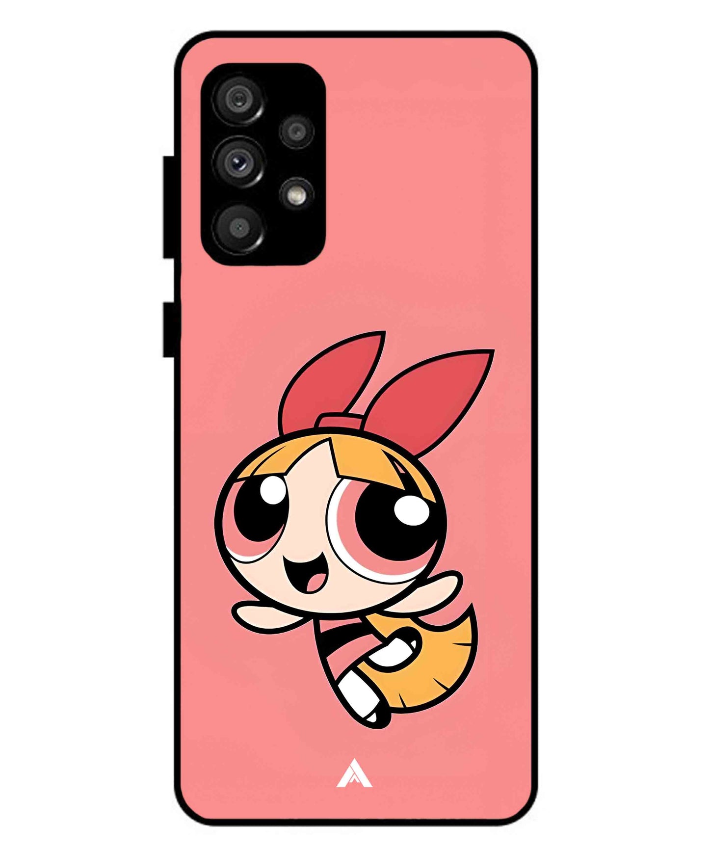 Powerpuff Girls Blossom Metal Back Cover Phone Case for Samsung Galaxy A73