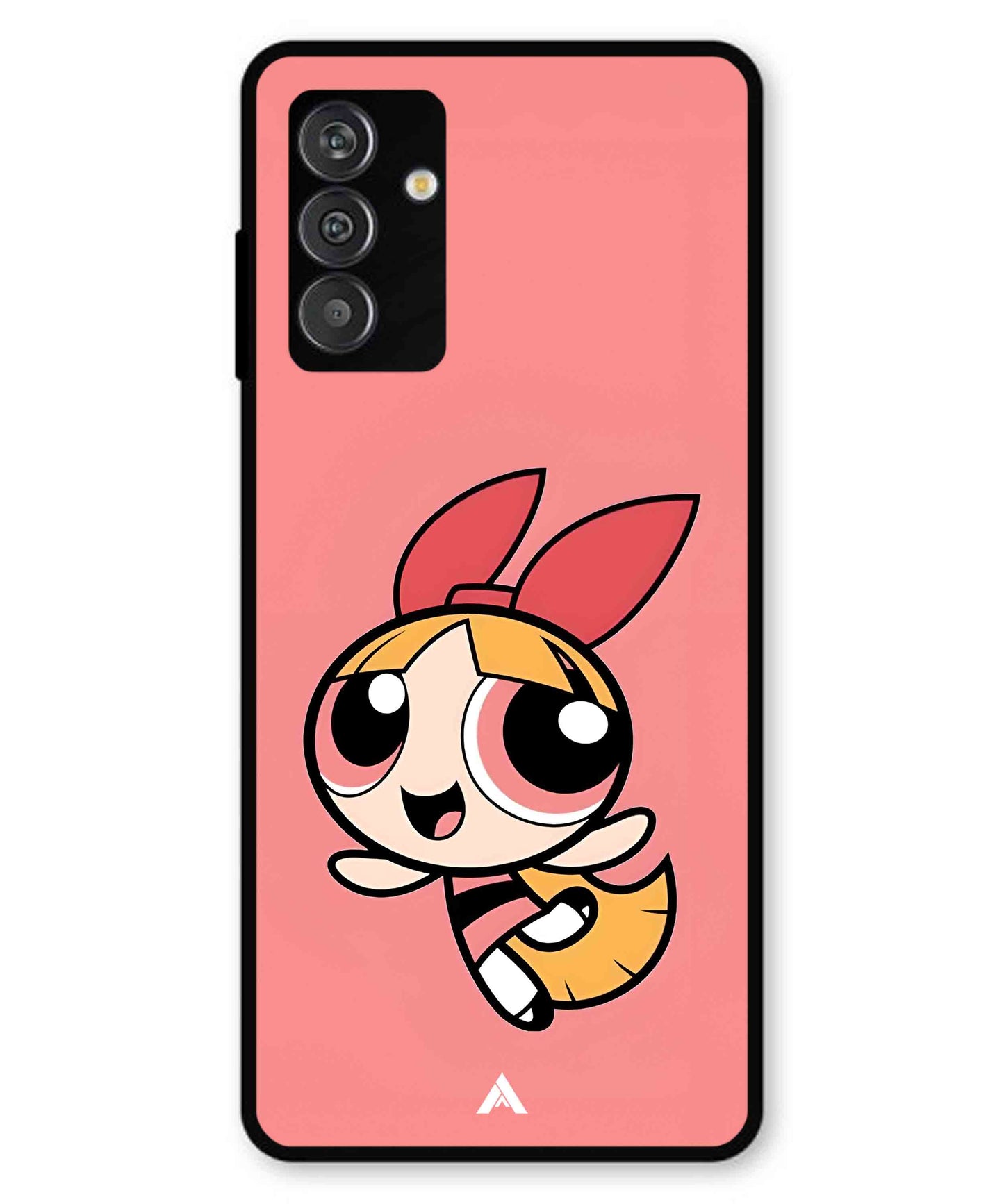 Powerpuff Girls Blossom Metal Back Cover Phone Case for Samsung Galaxy F14