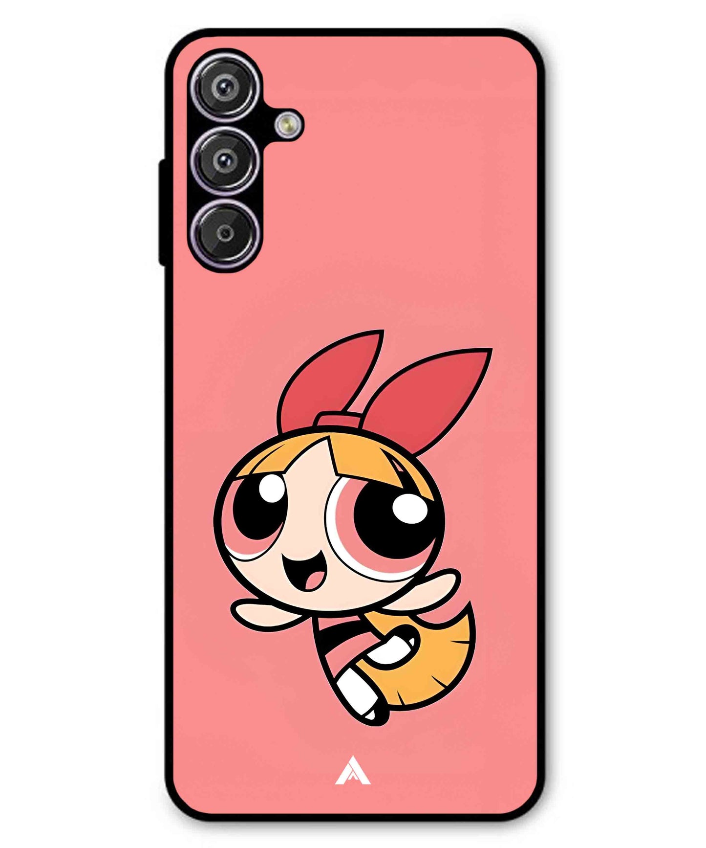Powerpuff Girls Blossom Metal Back Cover Phone Case for Samsung Galaxy F15