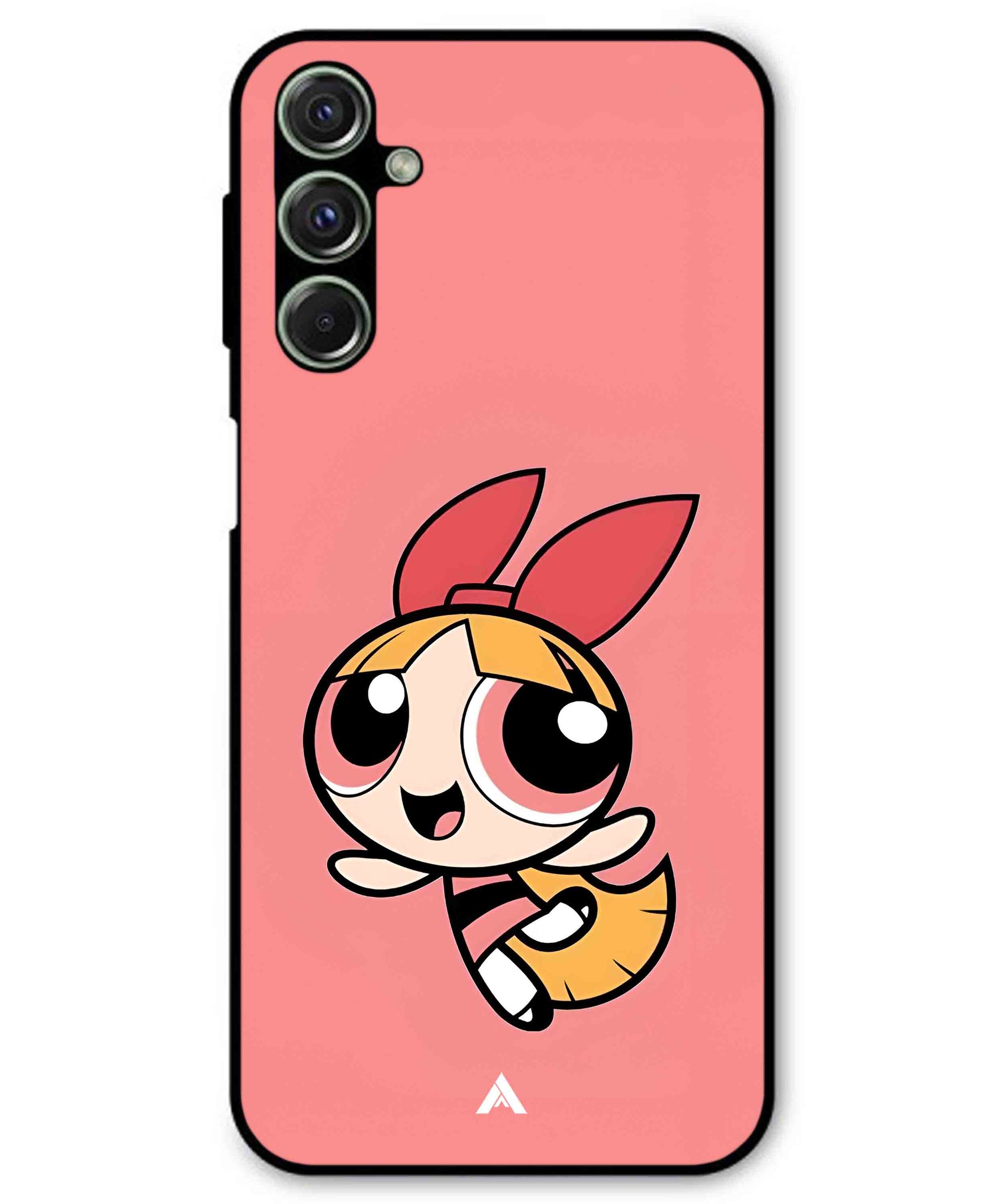 Powerpuff Girls Blossom Metal Back Cover Phone Case for Samsung Galaxy M34