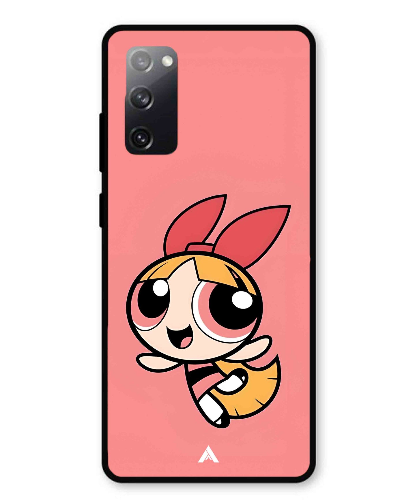 Powerpuff Girls Blossom Metal Back Cover Phone Case for Samsung Galaxy S20