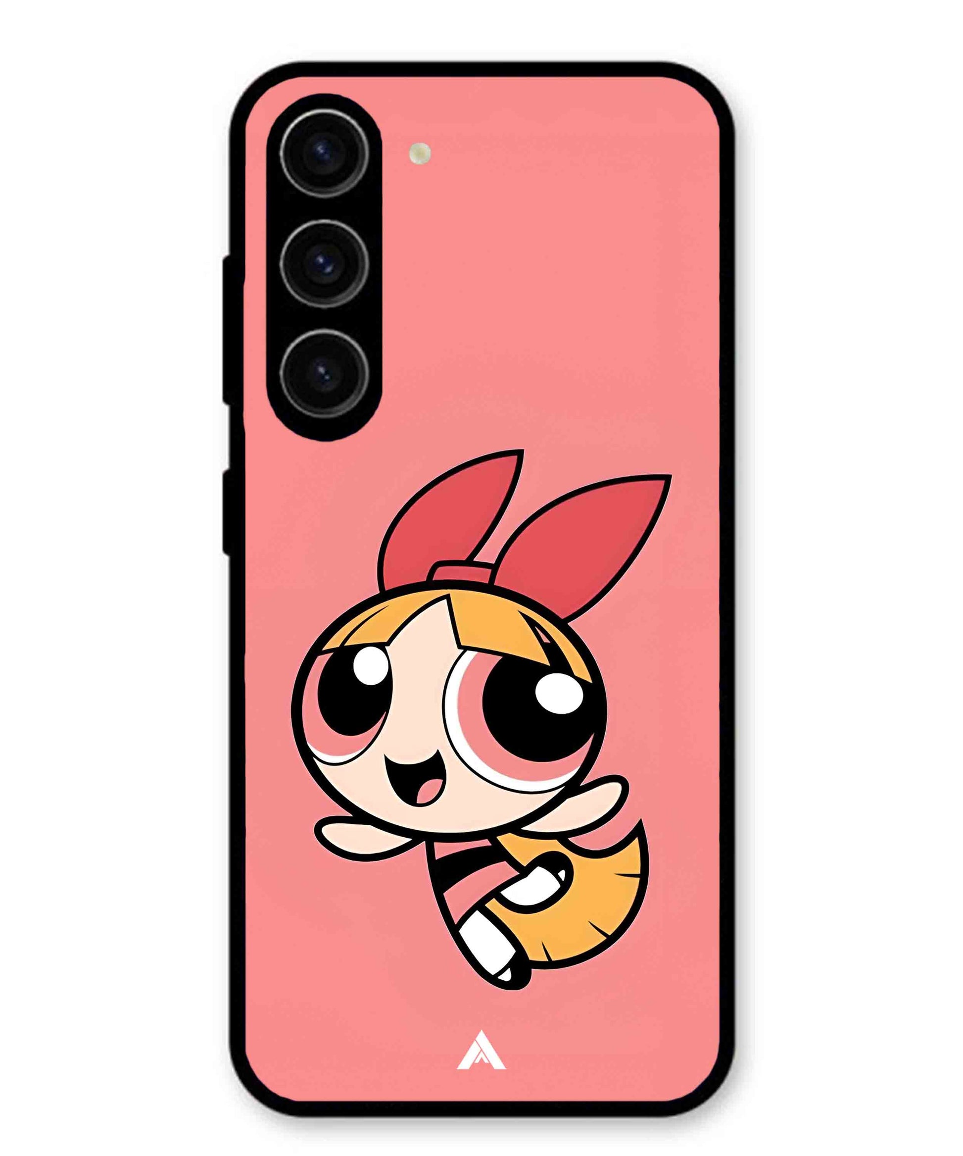 Powerpuff Girls Blossom Metal Back Cover Phone Case for Samsung Galaxy S23