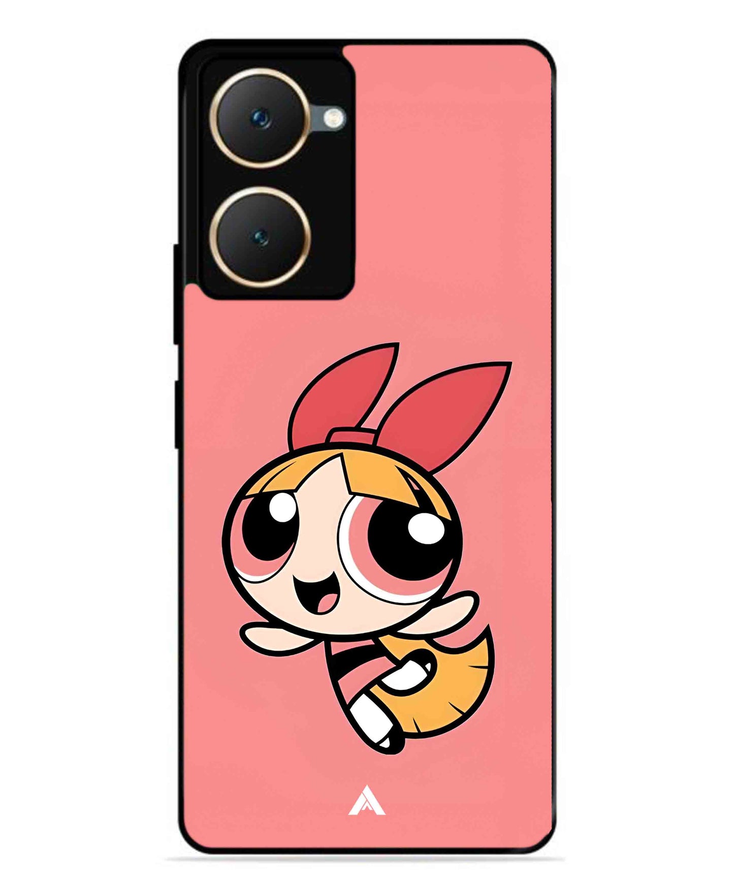 Powerpuff Girls Blossom Metal Back Cover Phone Case for Vivo T3 Lite