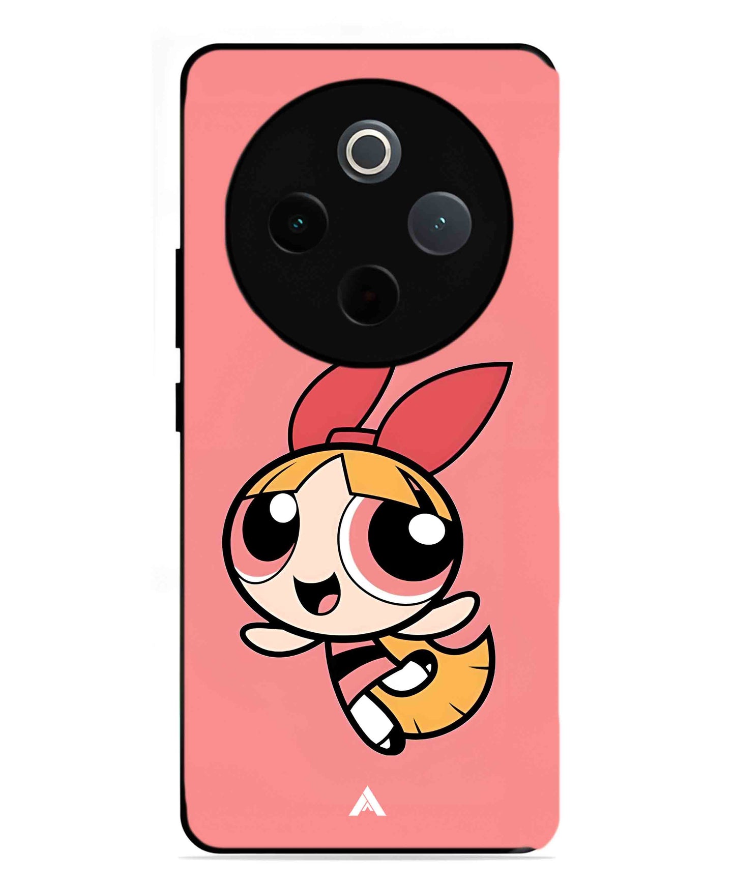 Powerpuff Girls Blossom Metal Back Cover Phone Case for Vivo T4