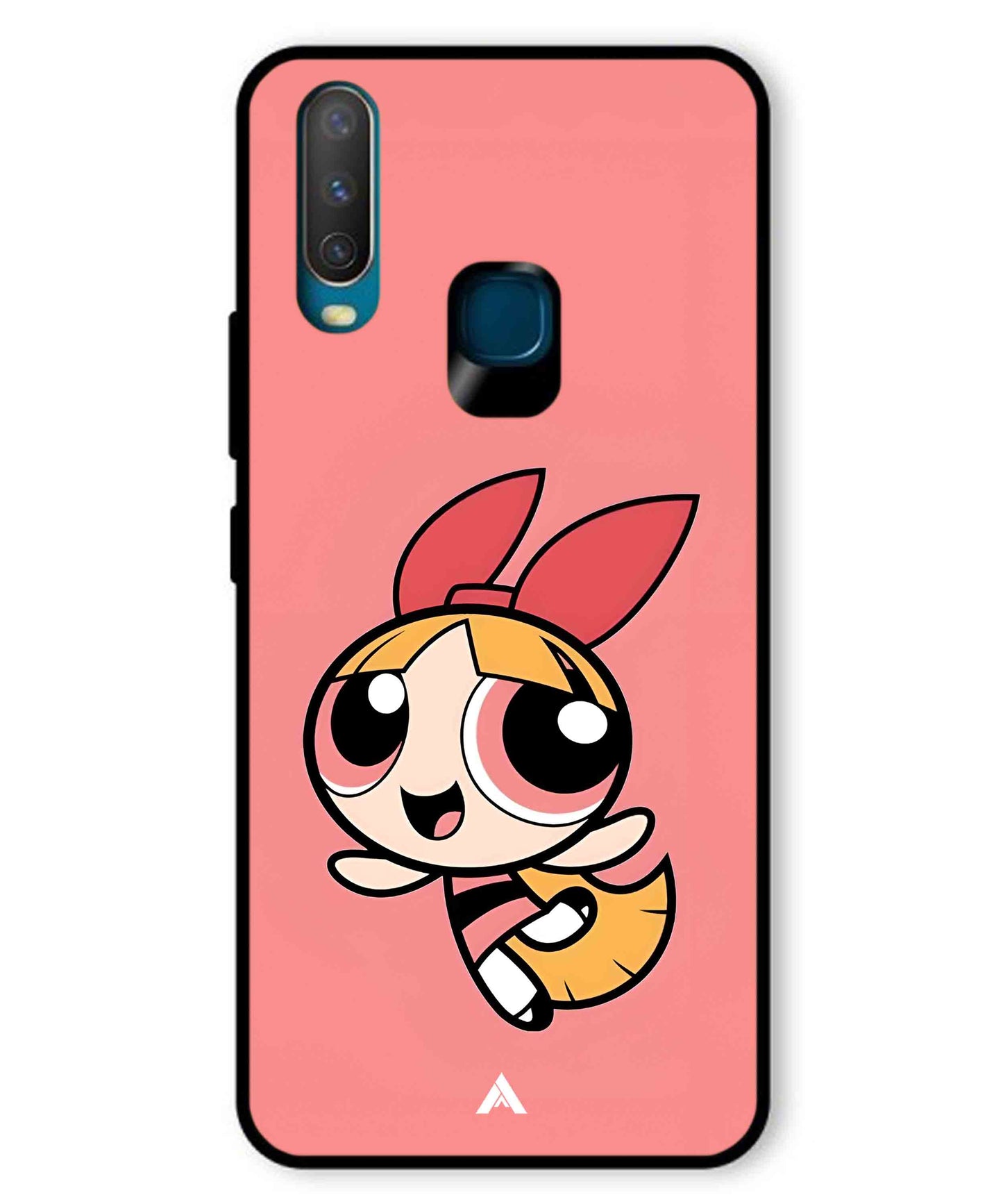 Powerpuff Girls Blossom Metal Back Cover Phone Case for Vivo Y11