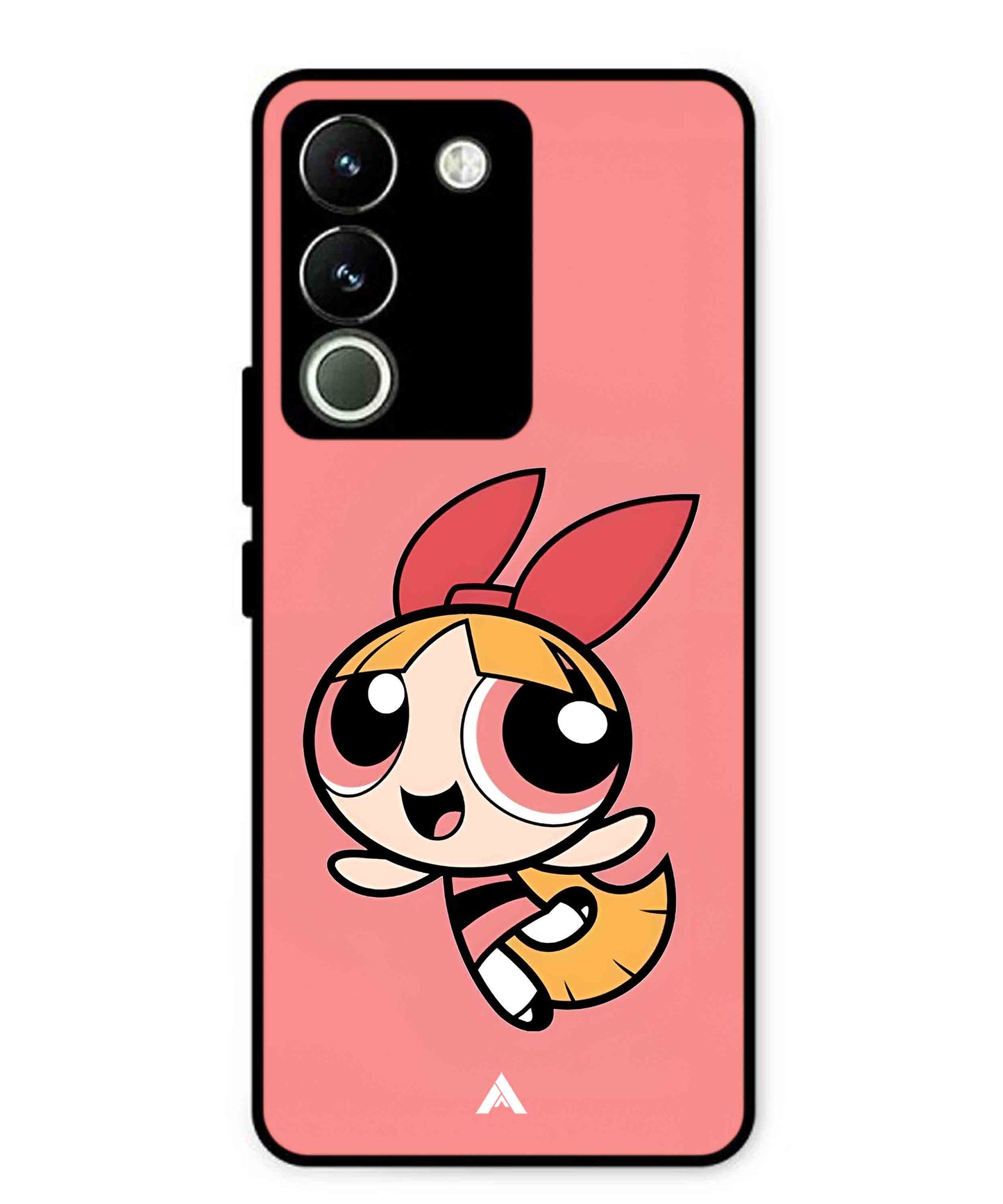Powerpuff Girls Blossom Metal Back Cover Phone Case for Vivo Y200