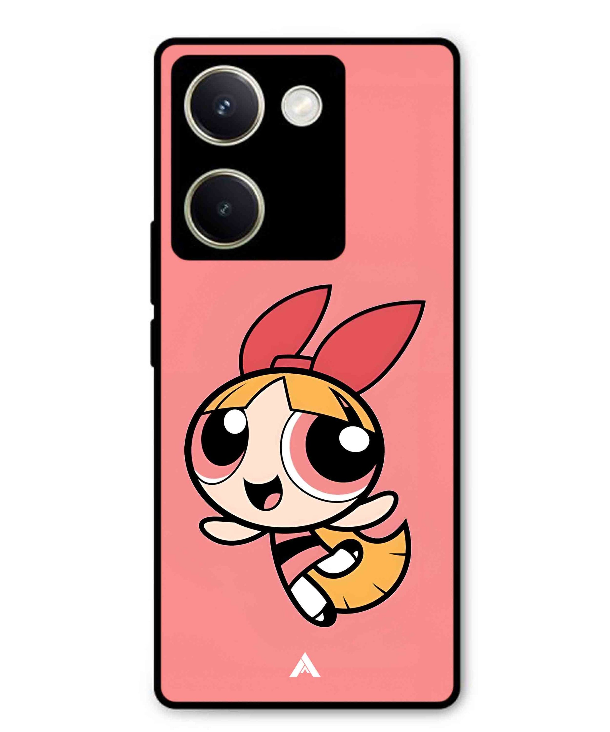 Powerpuff Girls Blossom Metal Back Cover Phone Case for Vivo Y200 Pro