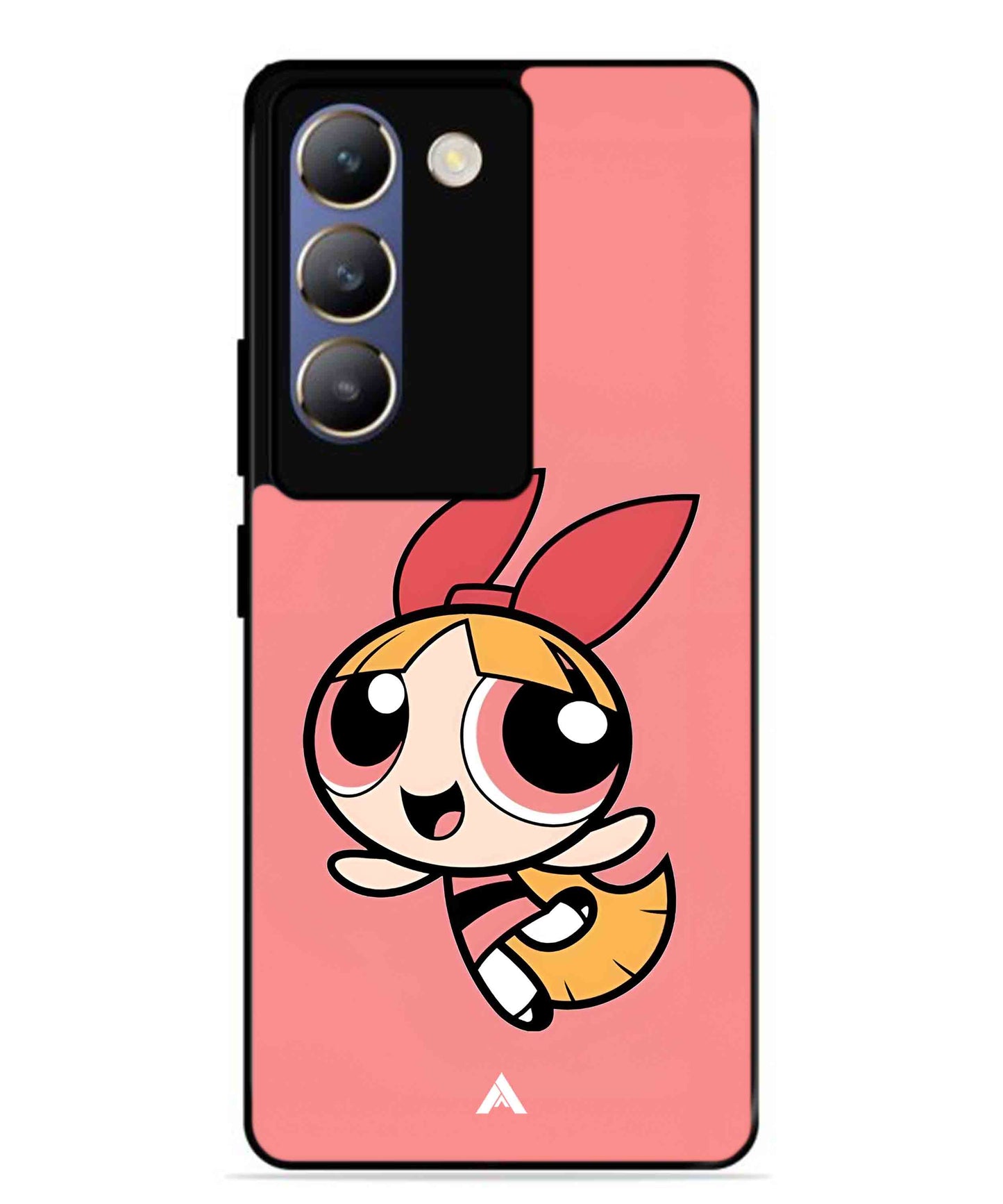 Powerpuff Girls Blossom Metal Back Cover Phone Case for Vivo Y200e
