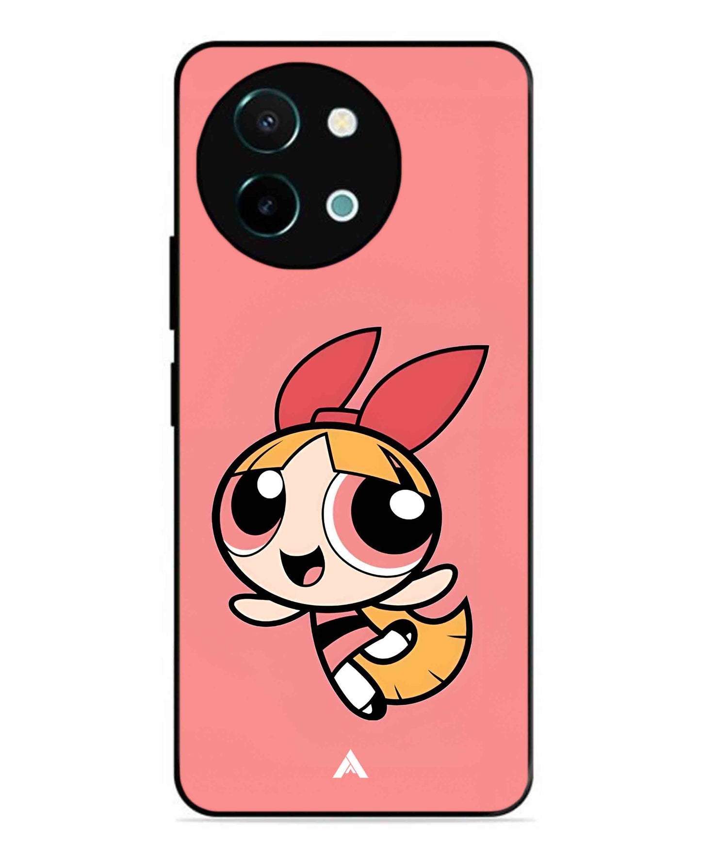 Powerpuff Girls Blossom Metal Back Cover Phone Case for Vivo Y58