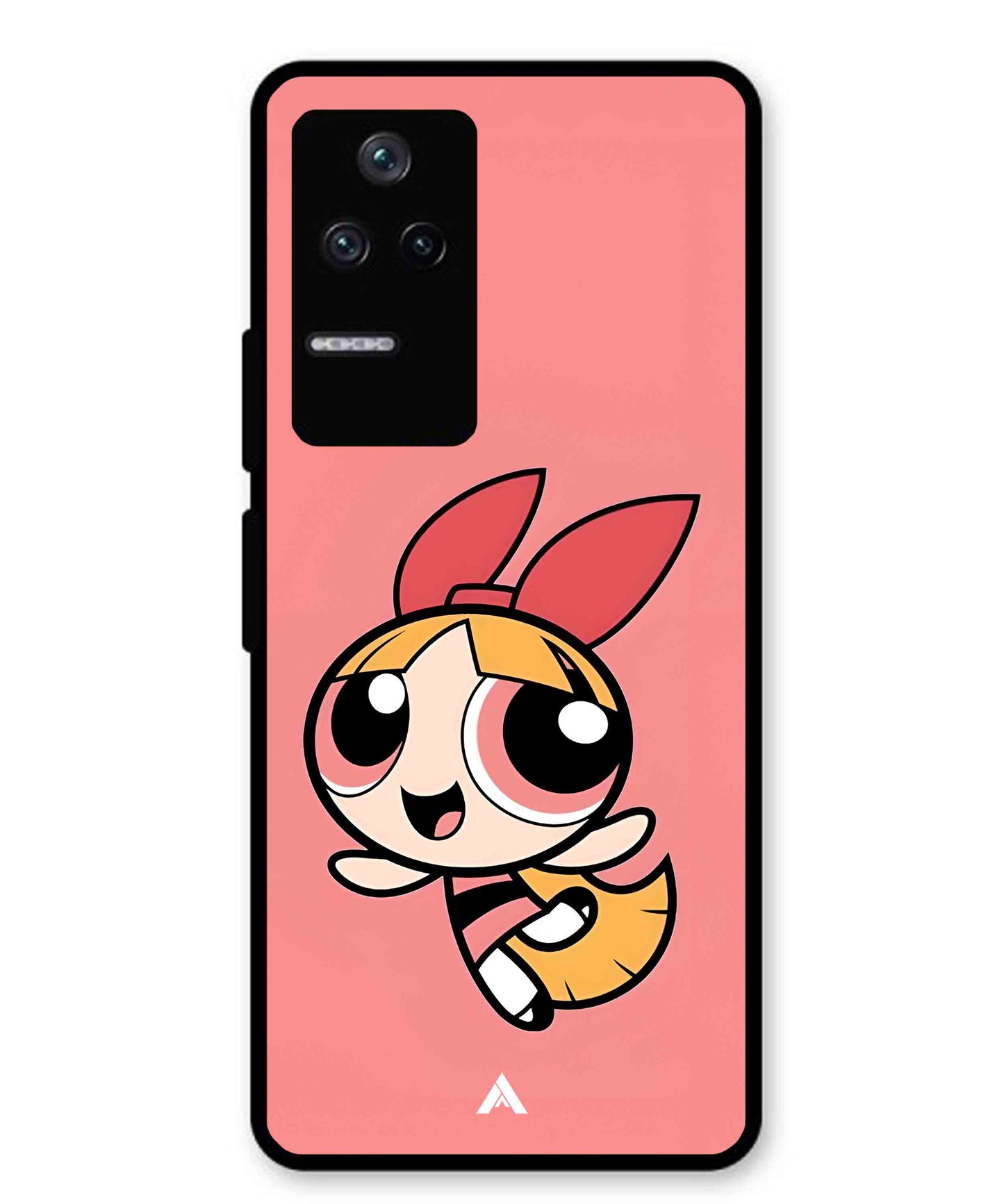 Powerpuff Girls Blossom Metal Back Cover Phone Case for Xiaomi Redmi K40s