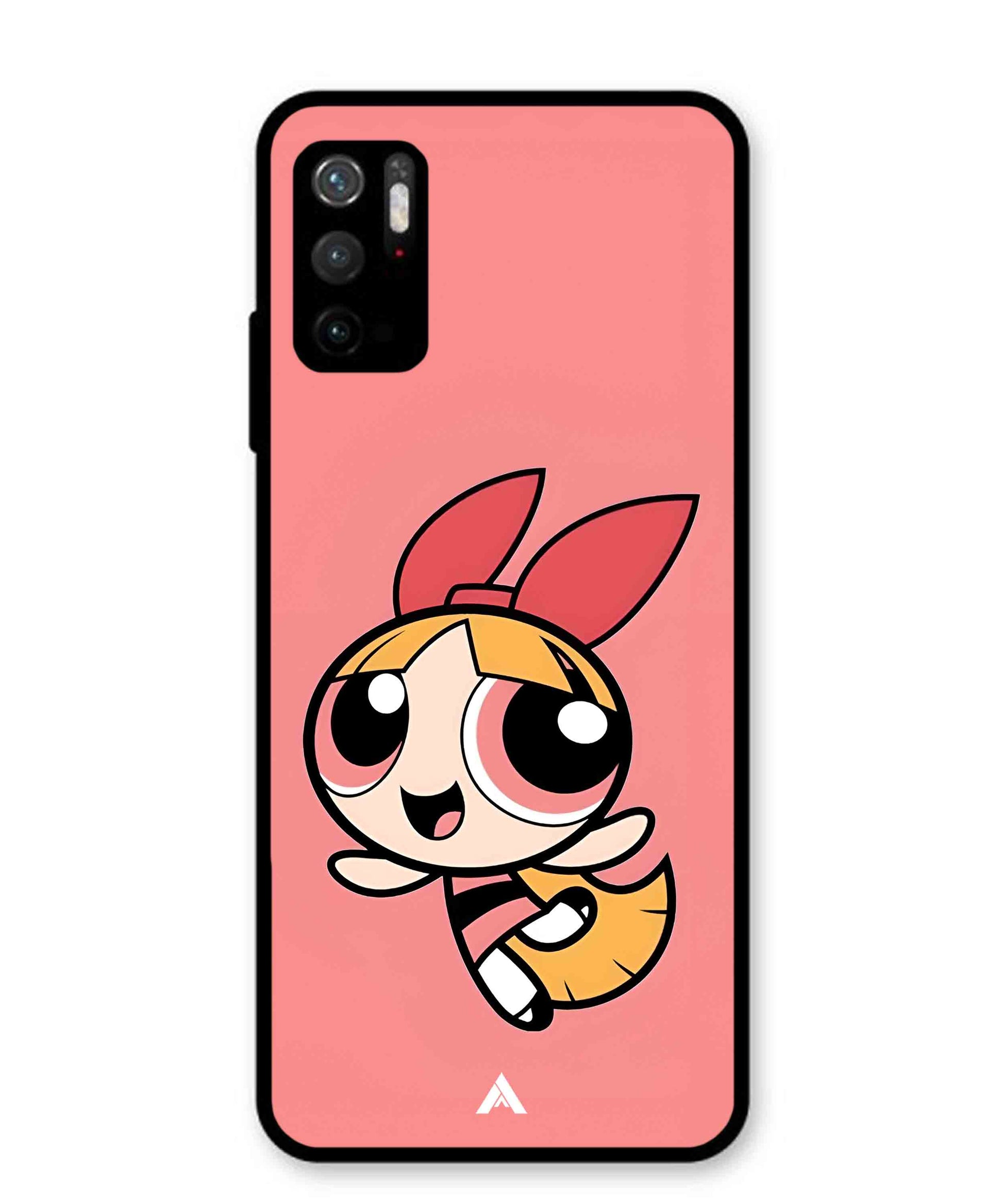 Powerpuff Girls Blossom Metal Back Cover Phone Case for Xiaomi Redmi Note 10T