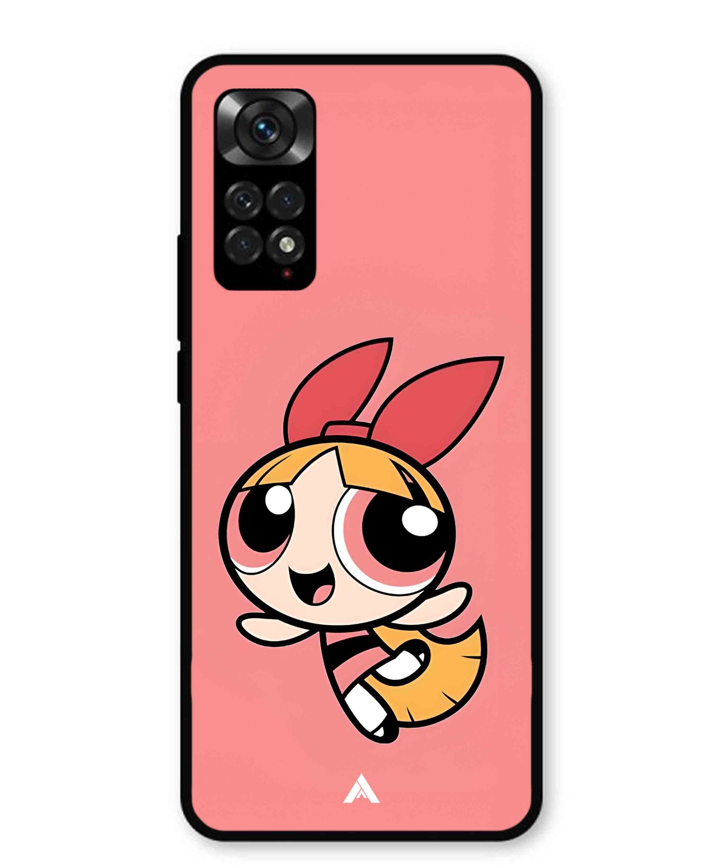 Powerpuff Girls Blossom Metal Back Cover Phone Case for Xiaomi Redmi Note 11
