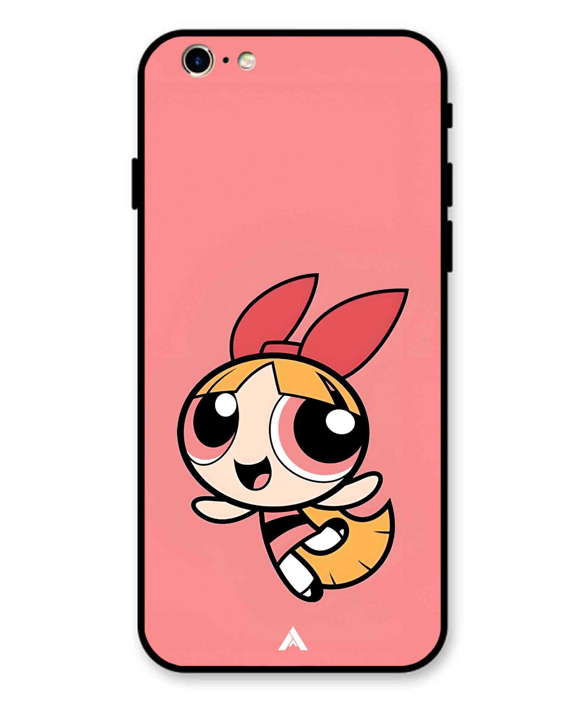 Powerpuff Girls Blossom Metal Back Cover Phone Case for iPhone 11